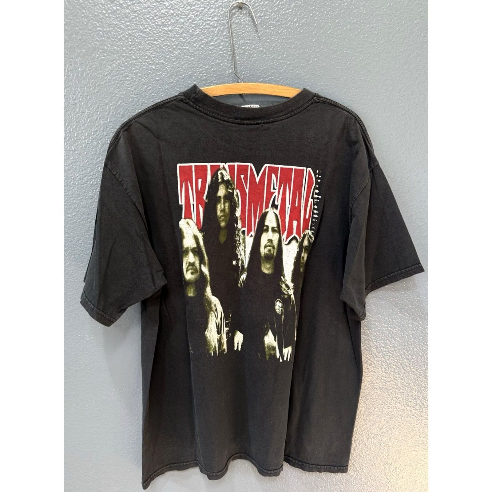 Vintage VINTAGE Resurrection Band Tee Shirt Black L Mens 90s Shirt Size L 90s Size US L / EU 52-54 / 3 - 6 Thumbnail