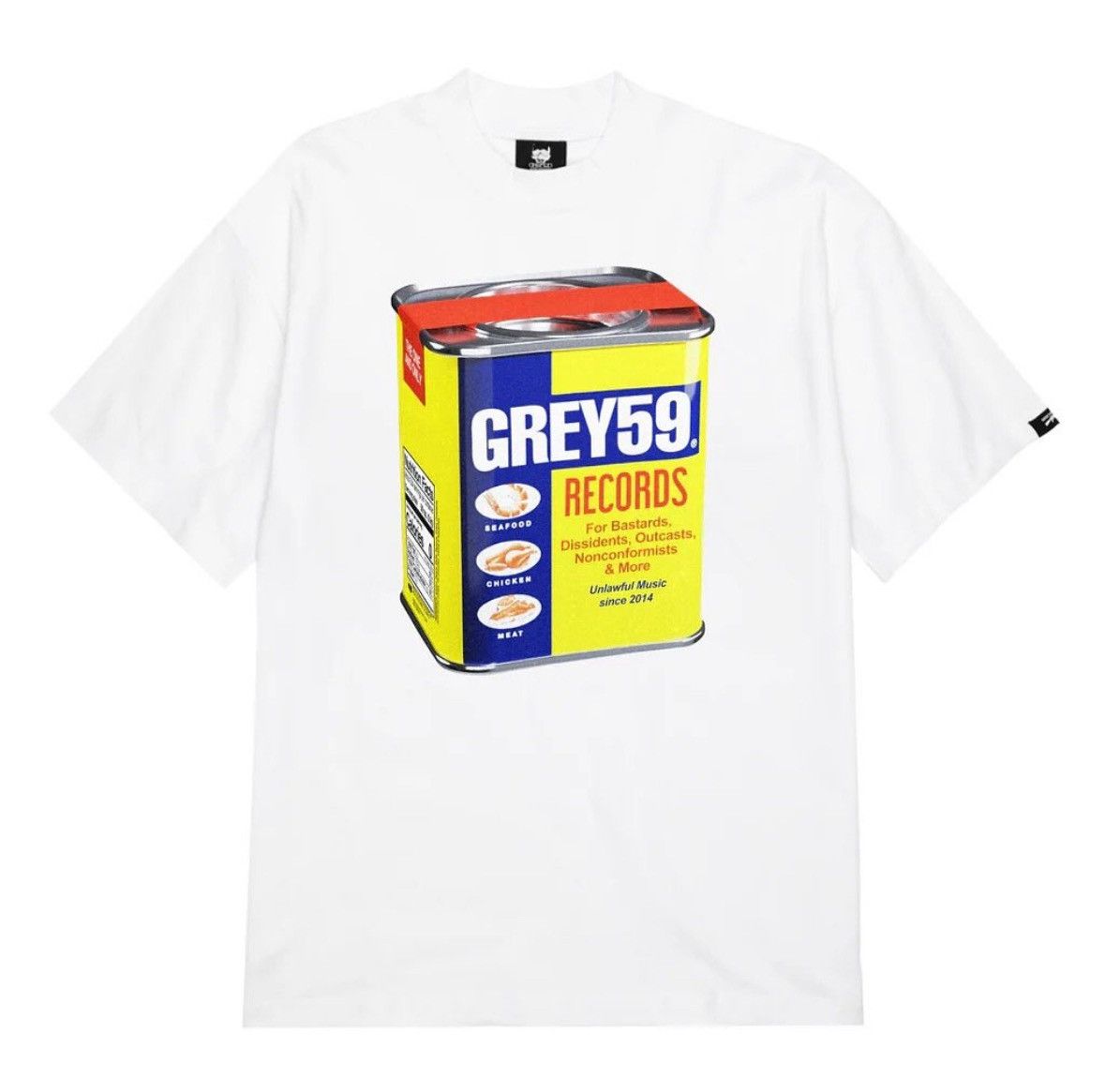 G59 Records G59 Records Crab Boil White Tee Size US M / EU 48-50 / 2 - 2 Thumbnail