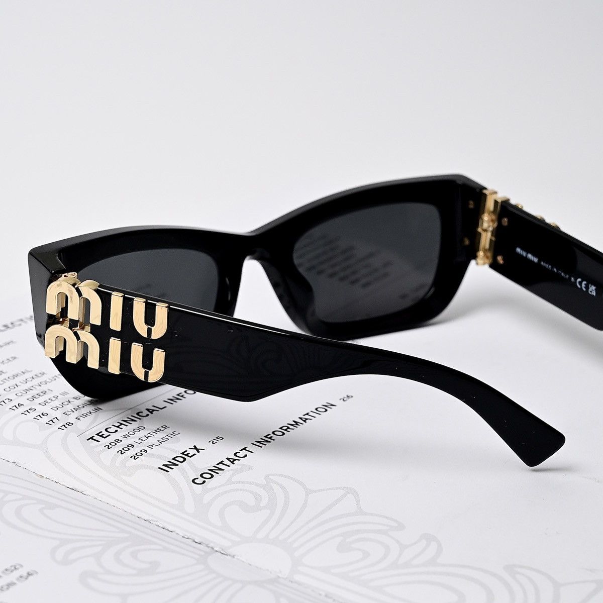 Miu Miu MIU MIU 0MU 09WS SUNGLASSES Size ONE SIZE - 7 Thumbnail