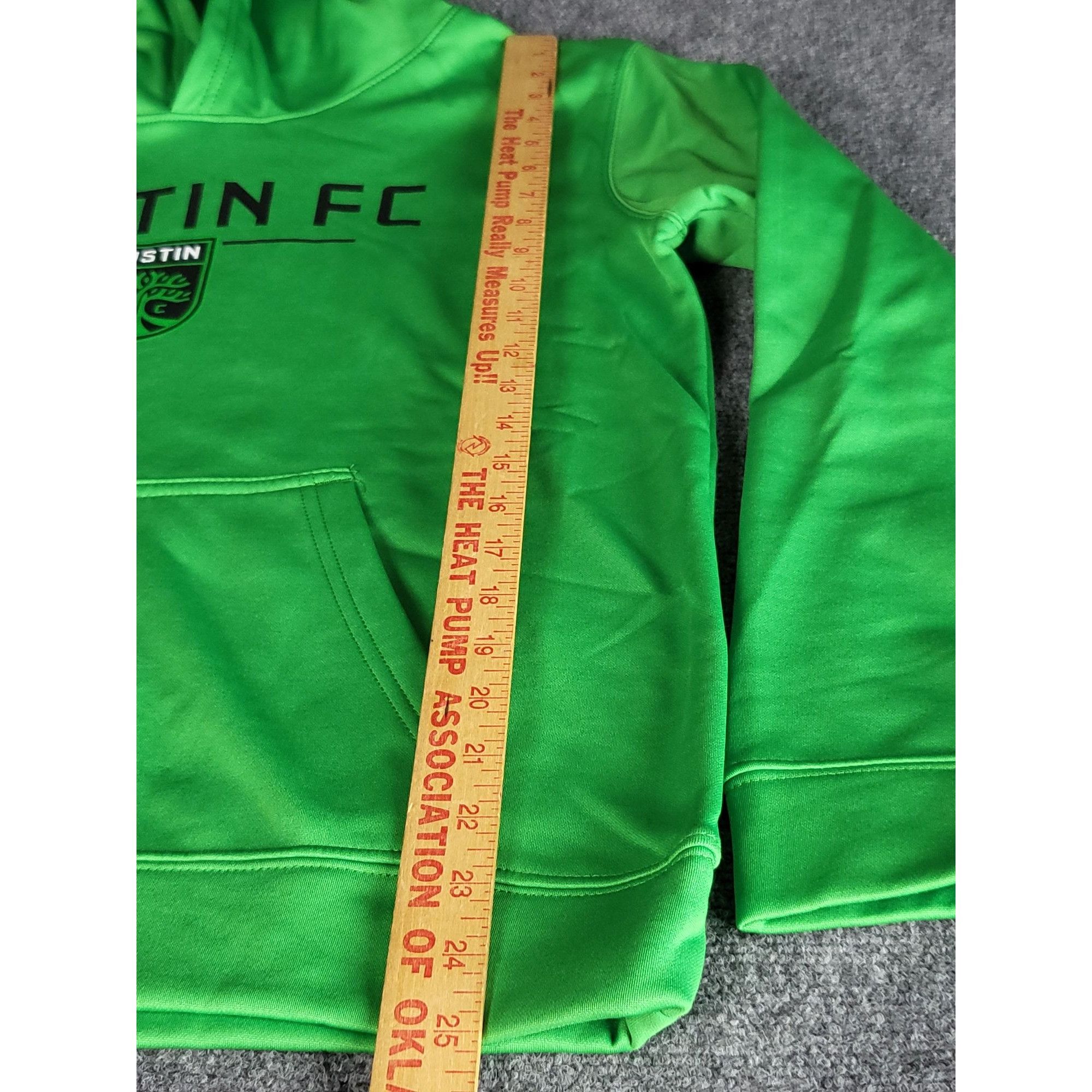 Chelsea Soccer MLS Austin FC Youth XL 18/20 Hoodie Green Graphic Print Socc Size US S / EU 44-46 / 1 - 5 Thumbnail