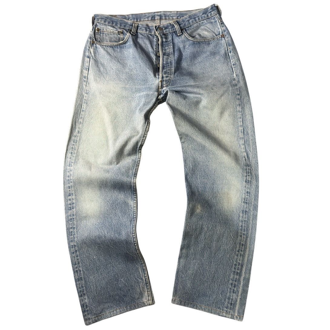 Levi's Vintage Clothing Vintage Levis 501 Aging Washed Faded Denim Made In USA W36 Size US 36 / EU 52 - 1 Thumbnail