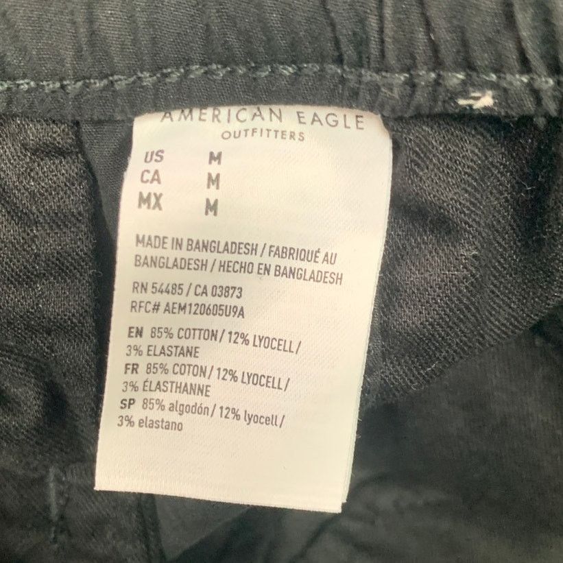 American Eagle Outfitters New American Eagle Mens Medium Loose Cargo Shorts w Pockets Size US 34 / EU 50 - 4 Thumbnail