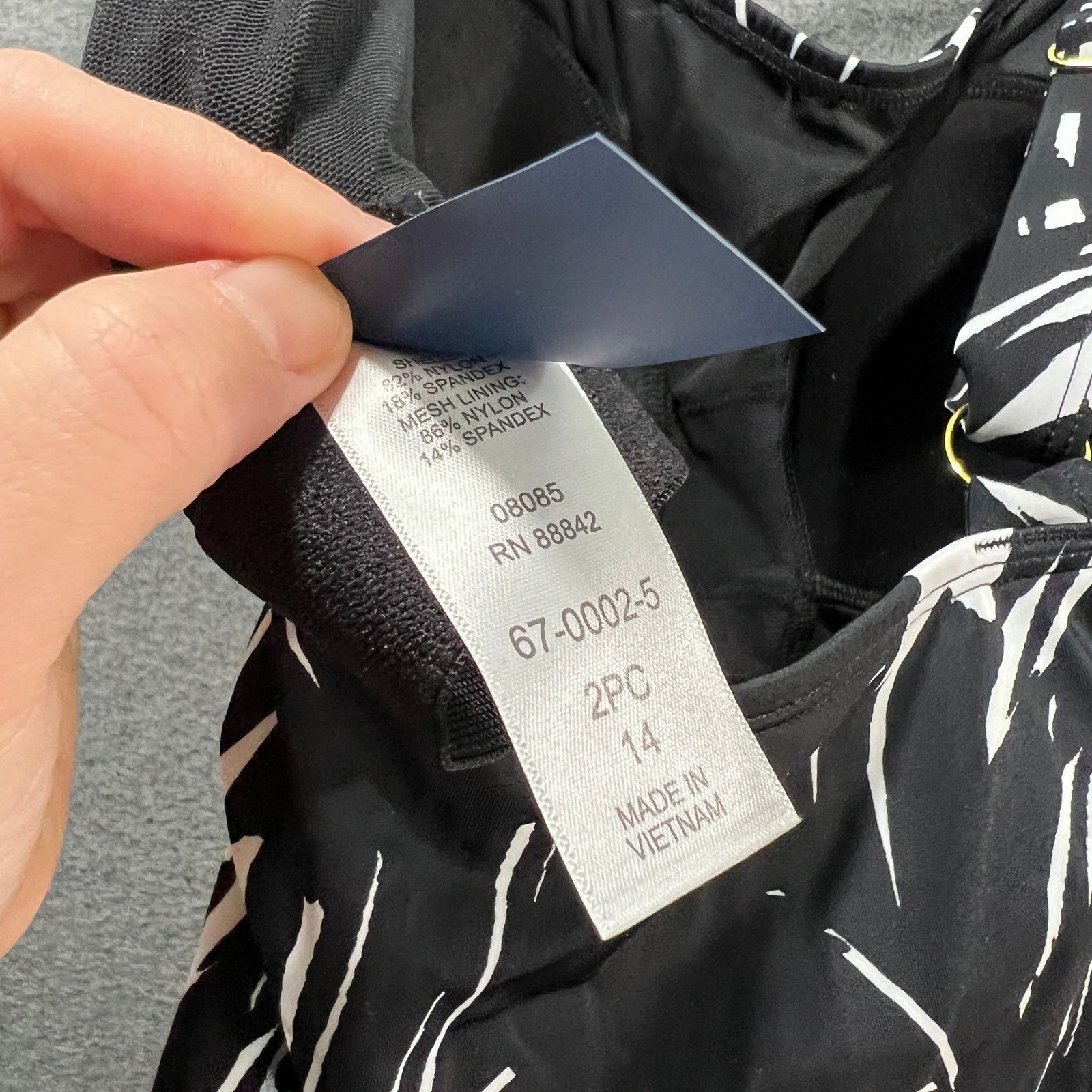 Other Kim Gravel x Swimsuits Scoop Neck Tankini Set w/ Bike Size XL / US 12-14 / IT 48-50 - 8 Thumbnail