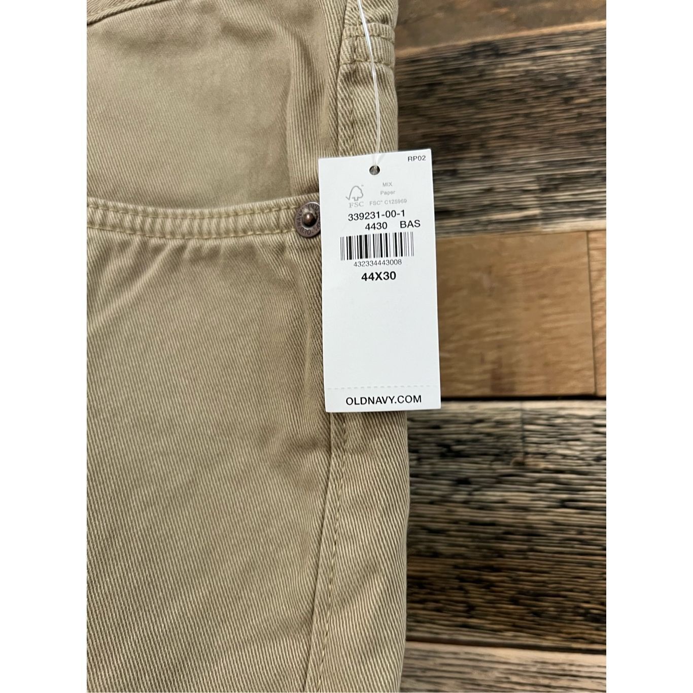 Old Navy Old Navy NWT Straight Five-Pocket Pants sz 44 x 30 Size US 44 / EU 60 - 5 Thumbnail