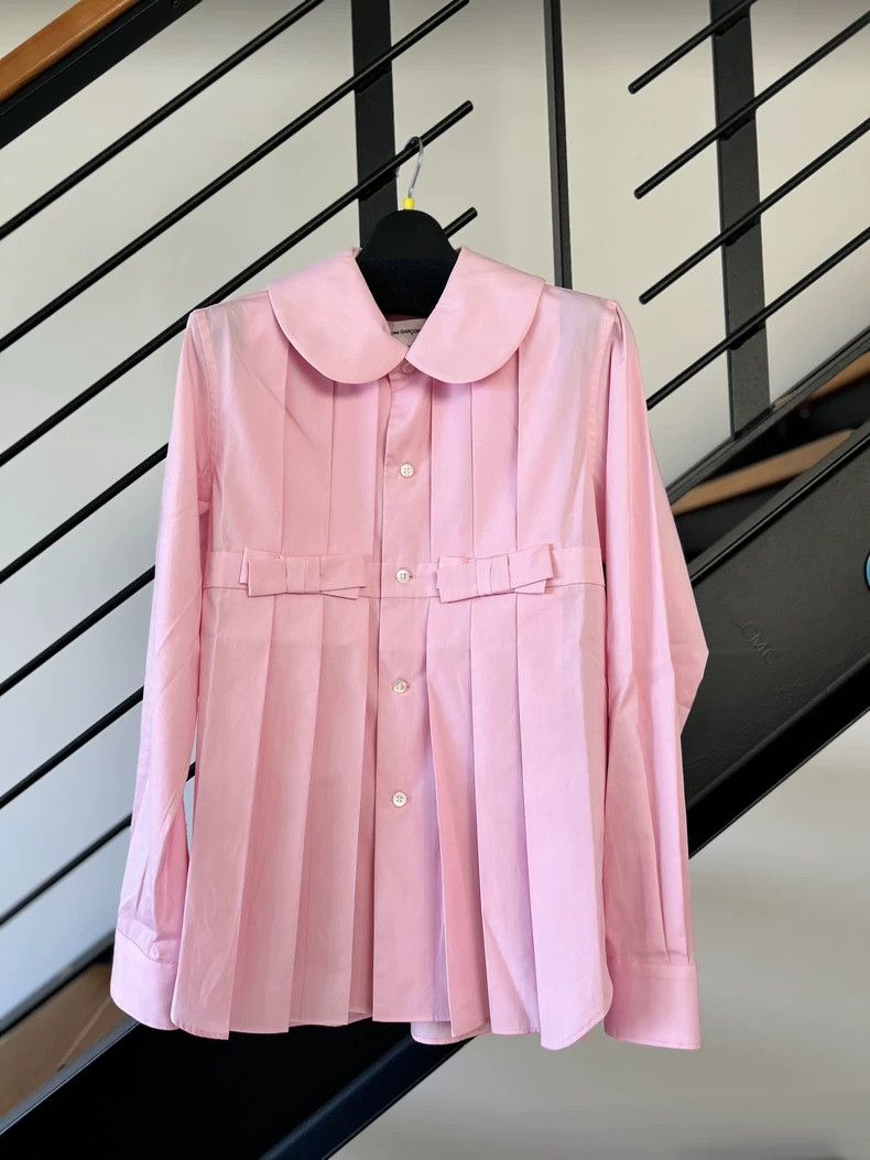 Comme des Garcons Comme Des Garcons Spring/Summer Shirt Pink Size S / US 4 / IT 40 - 1 Thumbnail