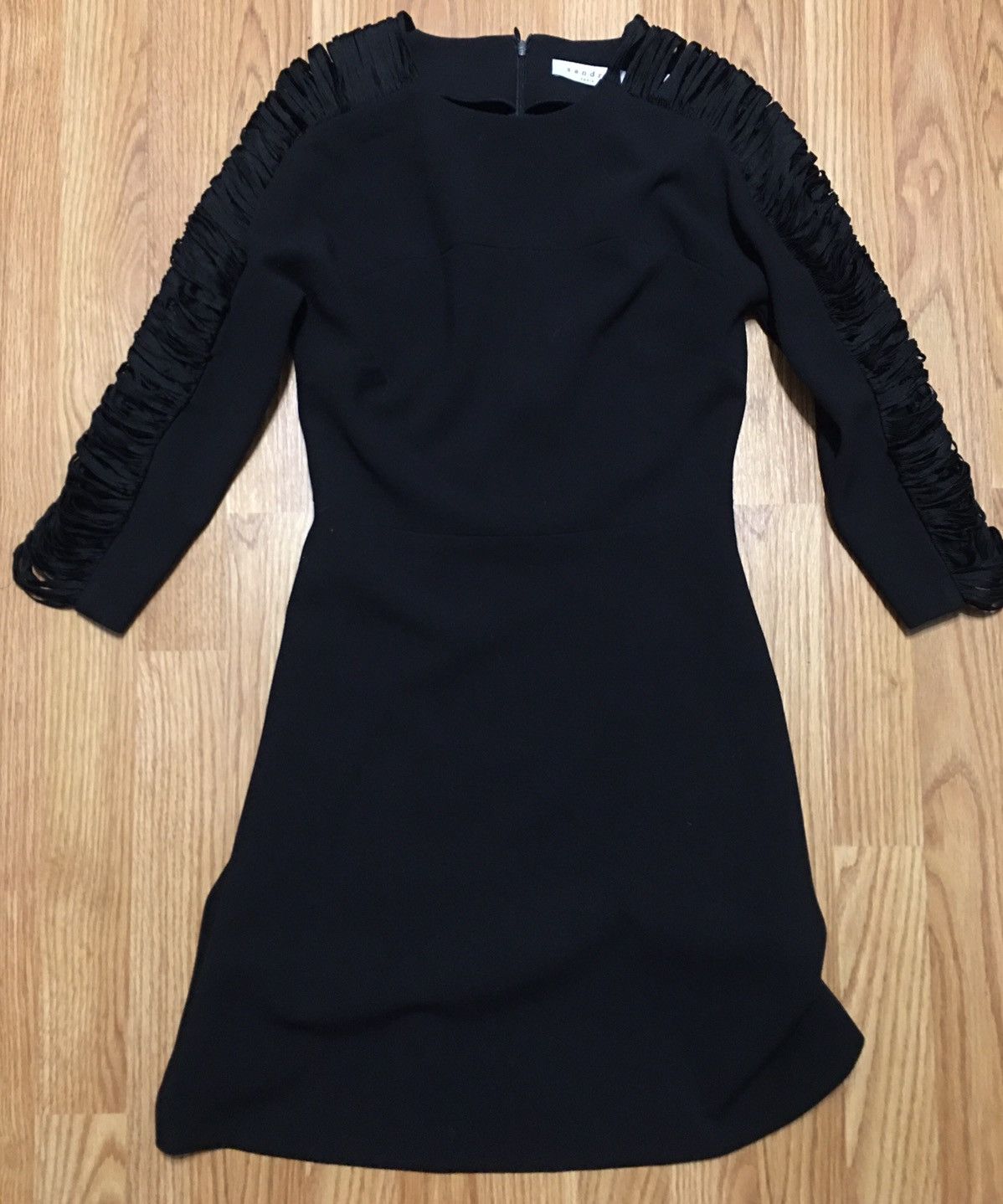 Sandro Sandro Paris Black Designer Dress Size 1 Size S / US 4 / IT 40 - 6 Thumbnail