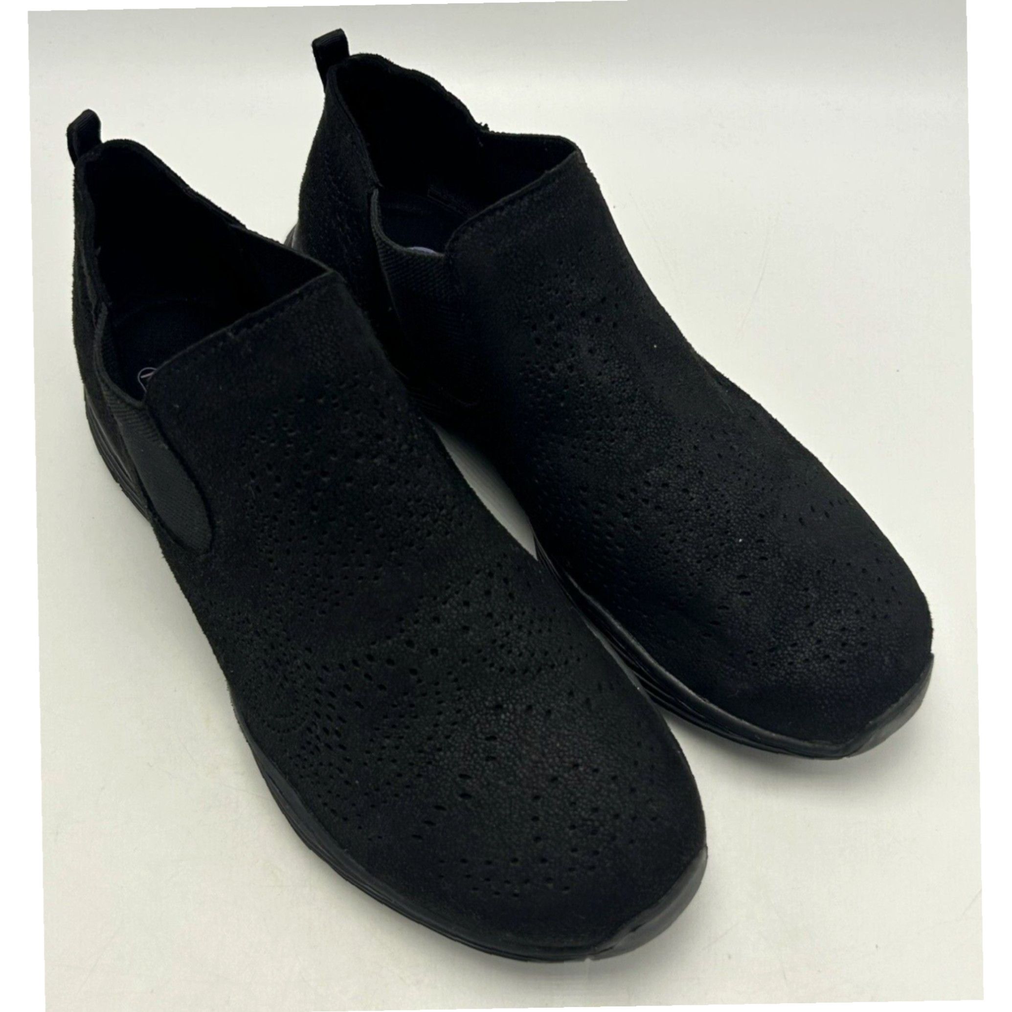 Skechers Rooky Laser Cut Chelsea Boots Black Seager 49550 Skechers Womans Sneakers Size 8 Grailed