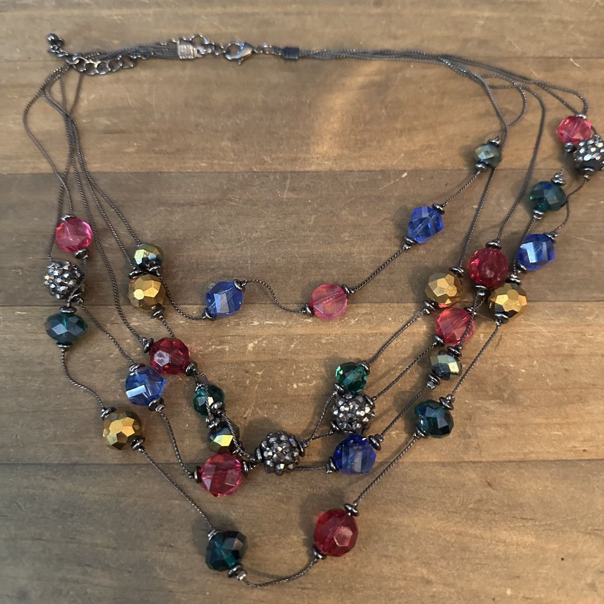Other Multicolor layered station bead necklace Size ONE SIZE - 2 Thumbnail