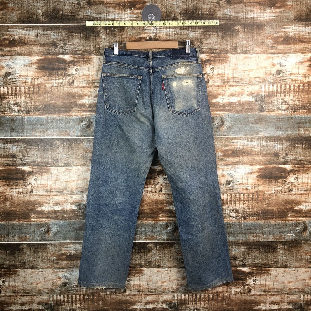 Japanese Brand DL Japanese Brand Blue Denim Pants #C257 Size US 30 / EU 46 - 13 Thumbnail