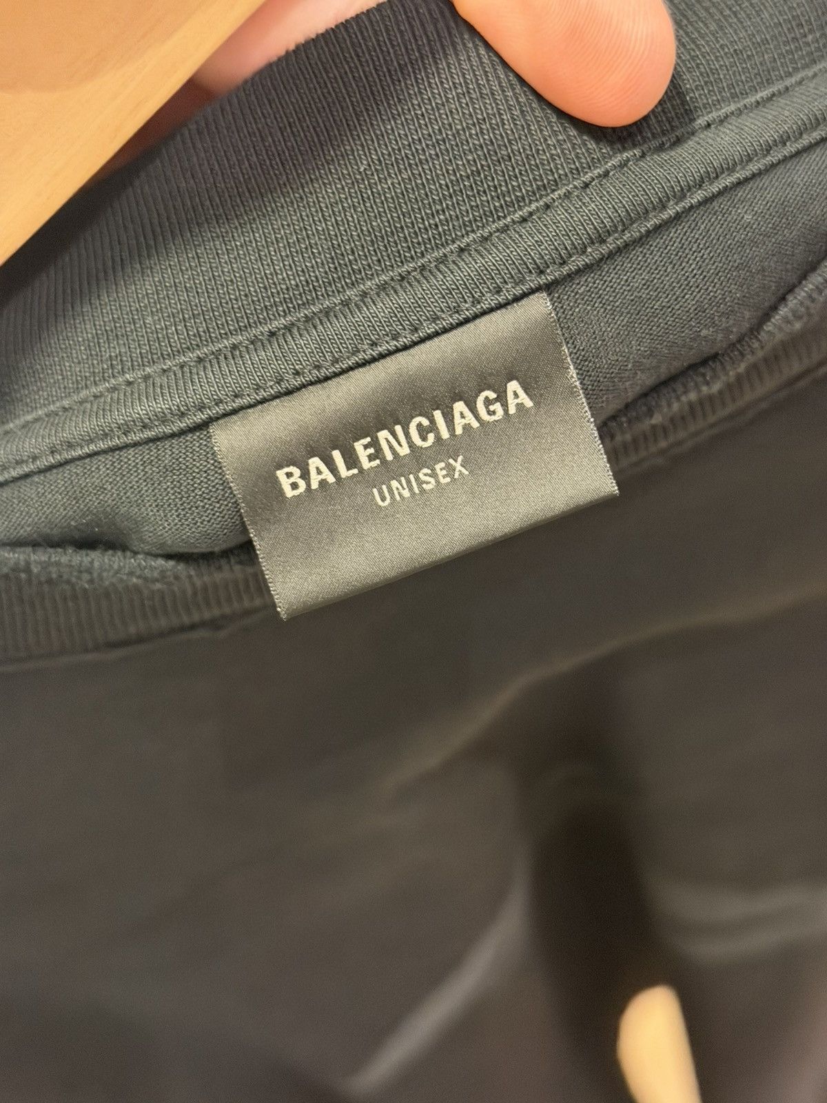 Balenciaga Balenciaga 3D Stencil Vintage LS Shirt - Black Size US XL / EU 56 / 4 - 3 Thumbnail