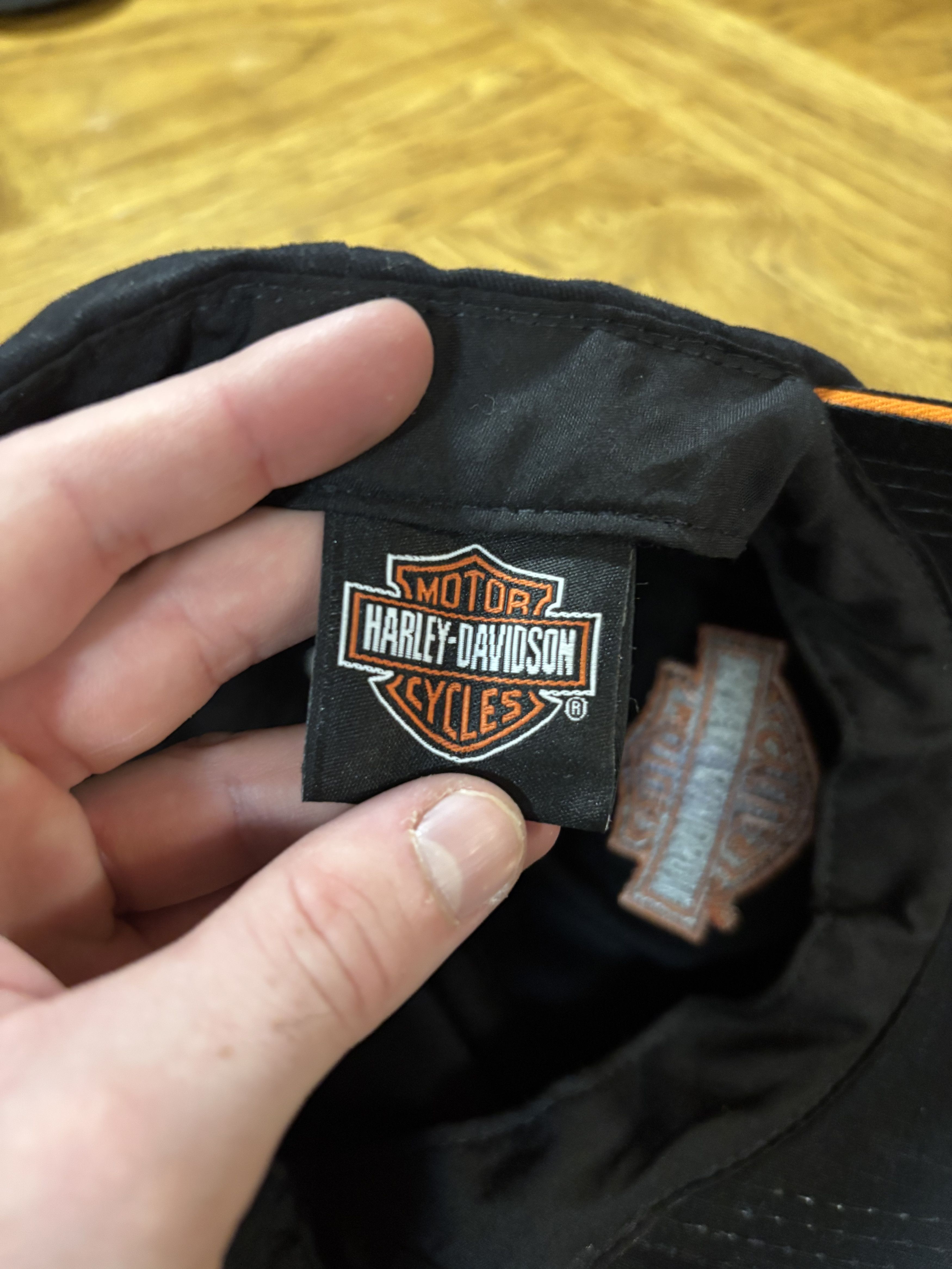 Harley Davidson Harley-Davidson "We Live Dangerously" Hat Size ONE SIZE - 3 Thumbnail