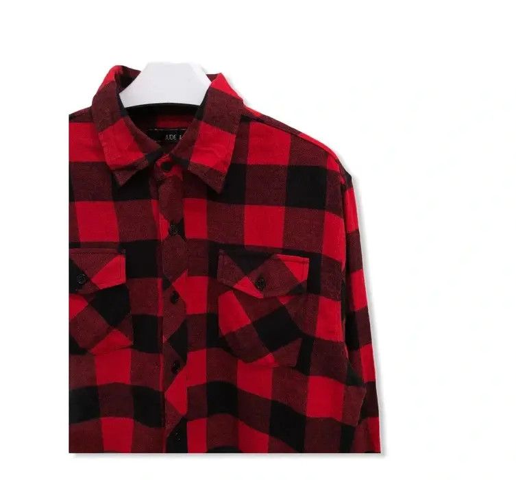 Vintage Vintage Jude Bloom Plaid Tartan Flannel Shirt 👕 Size US M / EU 48-50 / 2 - 2 Thumbnail