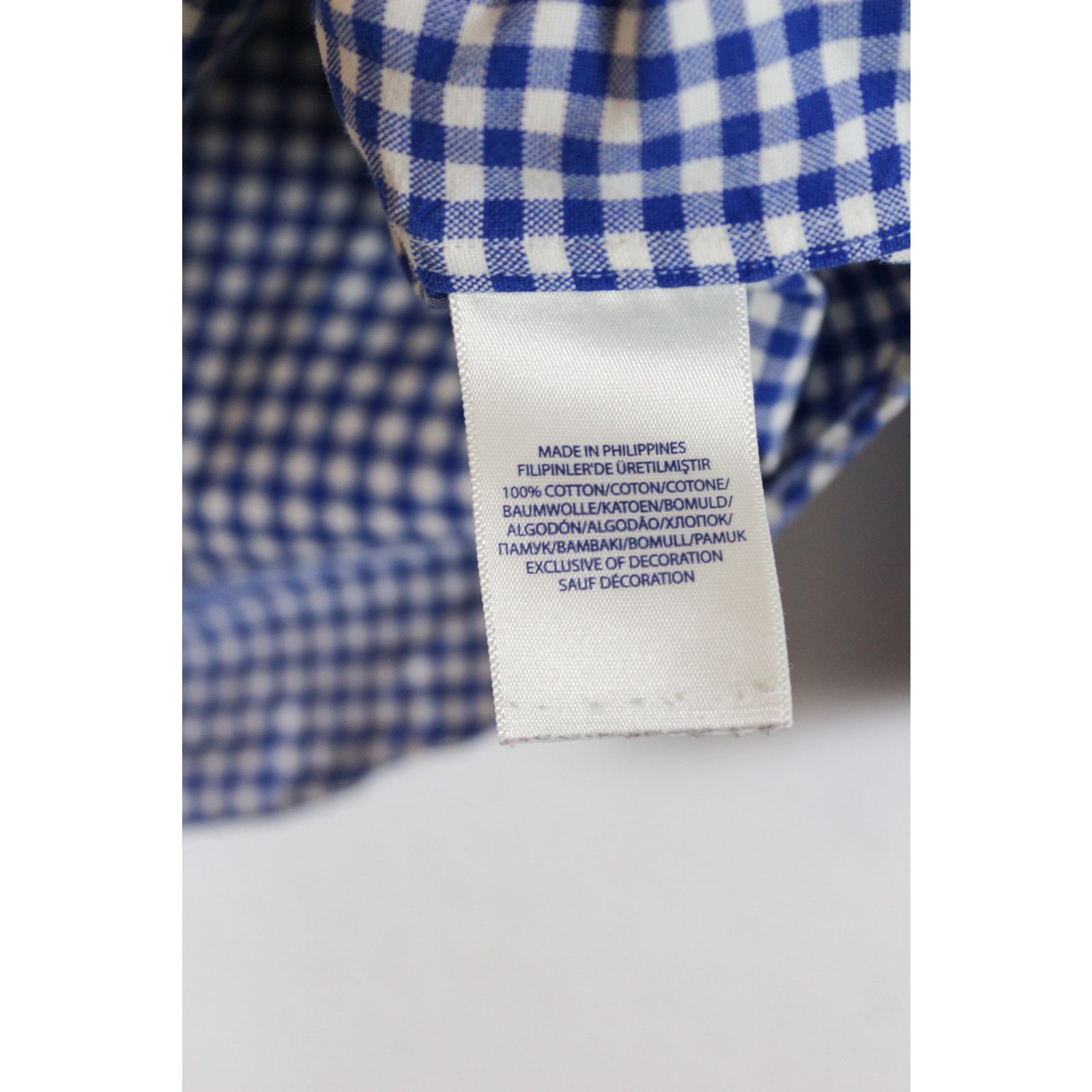 Polo Ralph Lauren Polo Ralph Lauren Pony Logo Check Oxford Shirt XL Size US XL / EU 56 / 4 - 5 Thumbnail
