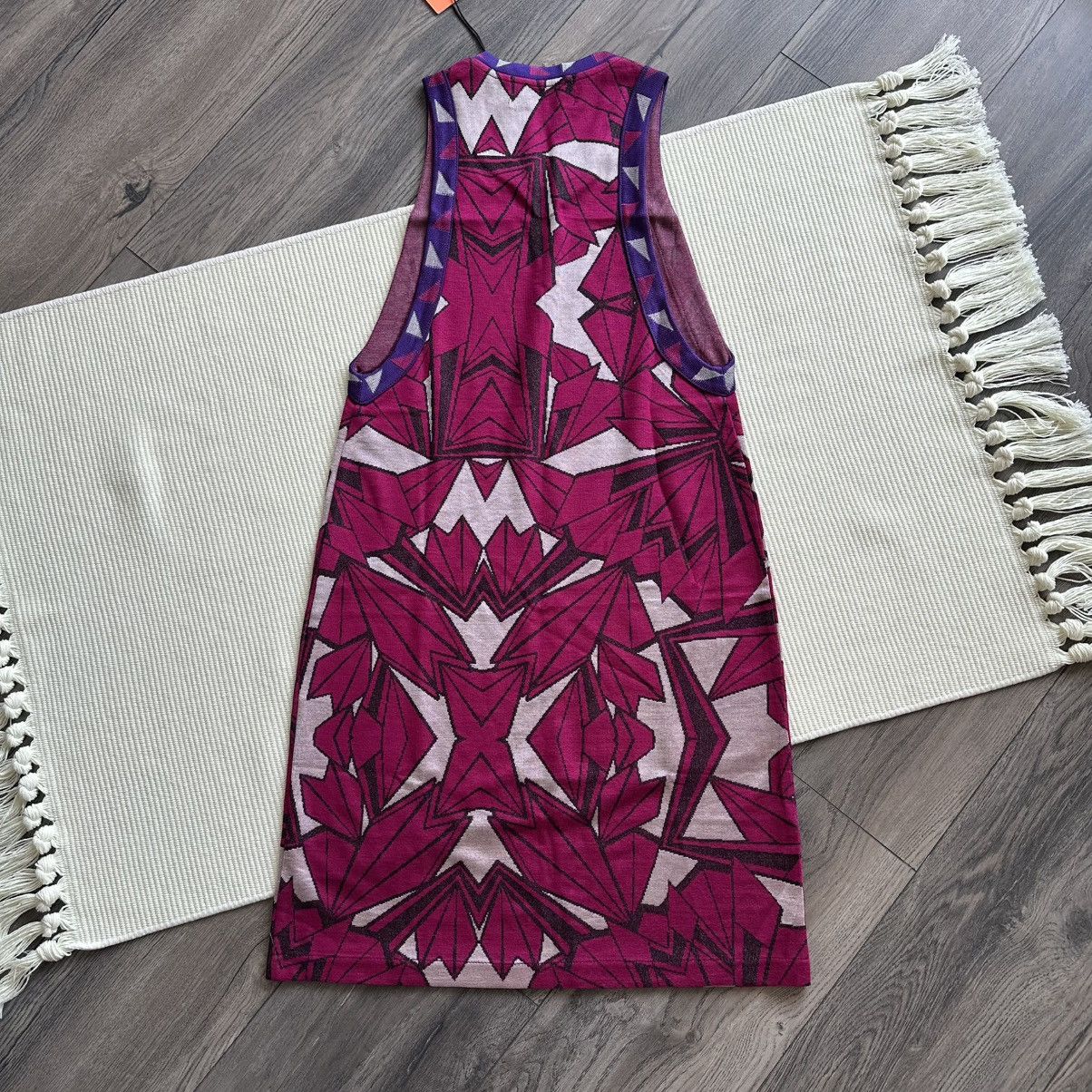 Custo Barcelona CUSTO BARCELONA Fuchsia Sleeveless Knit Boho Chic Pink Dress Size S / US 4 / IT 40 - 4 Thumbnail