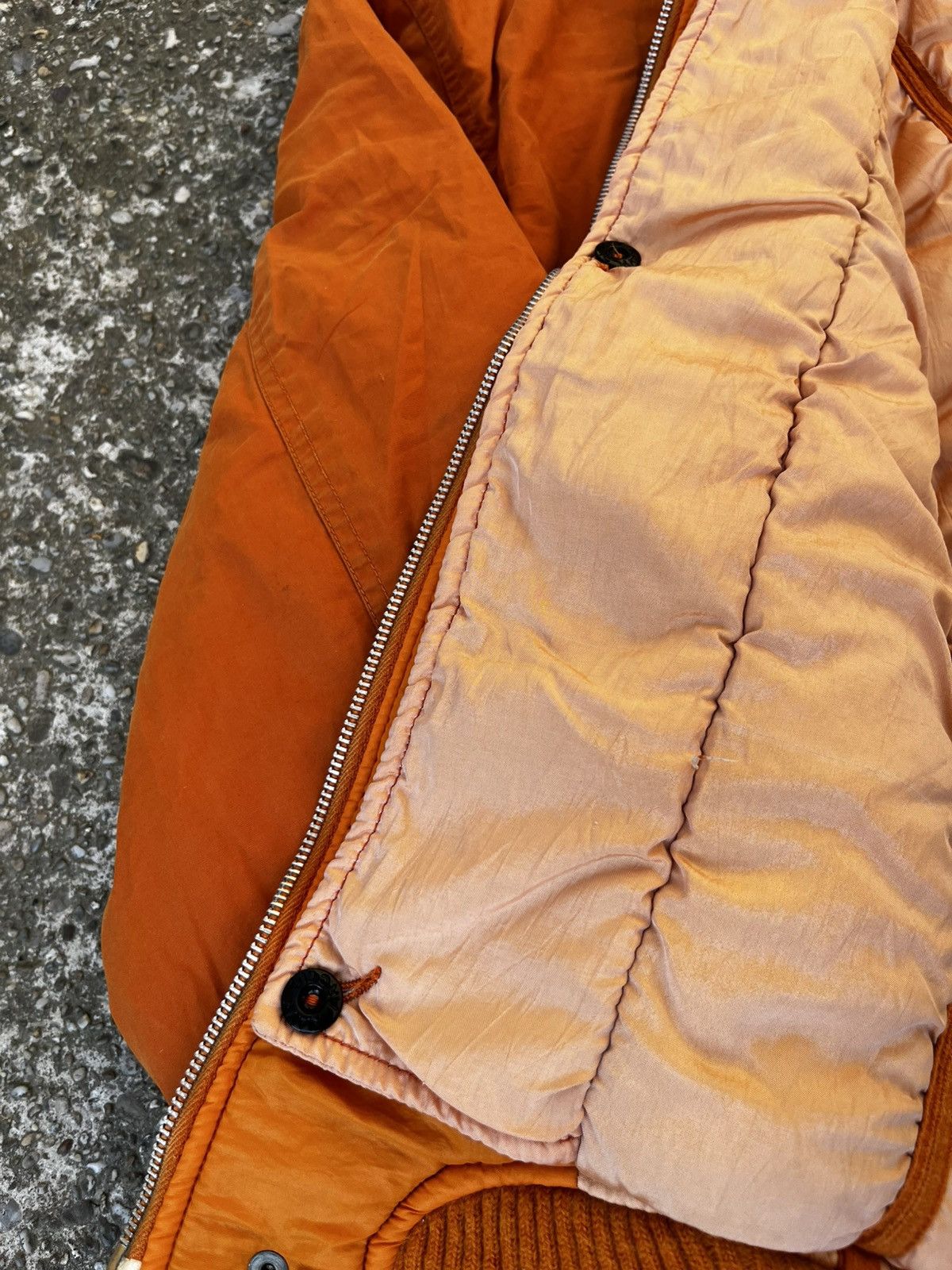 Massimo Osti × Stone Island Very rare 80s Boneville Navy Arctic Bomber Jacket Size US L / EU 52-54 / 3 - 18 Thumbnail