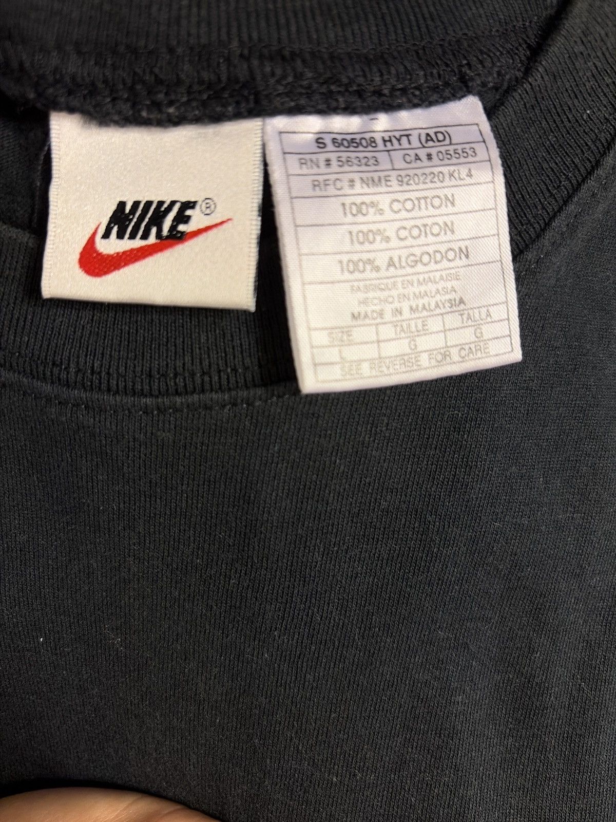 Nike Nike Air Jordan Vintage Tee Size US L / EU 52-54 / 3 - 4 Thumbnail
