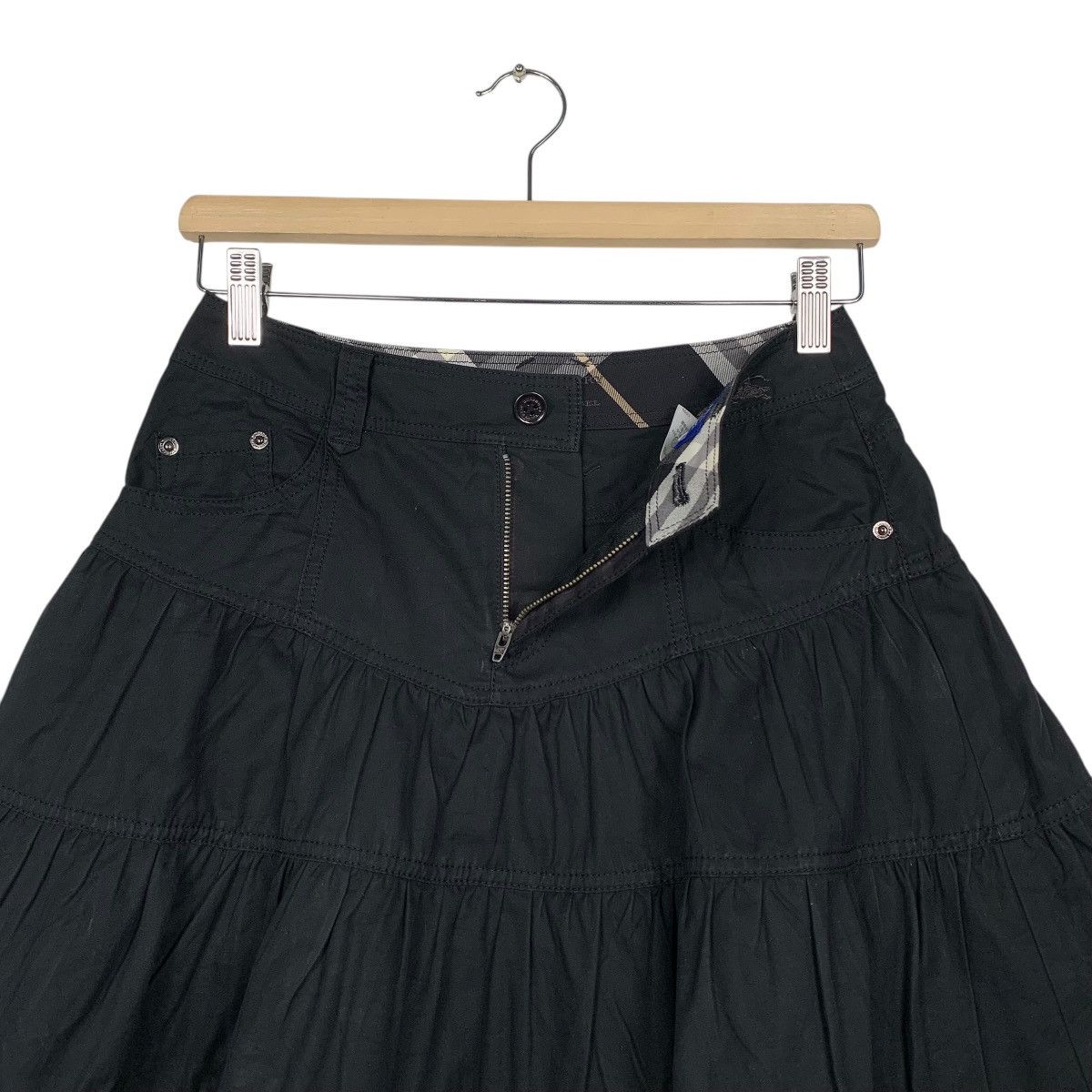 Burberry Burberry London Blue Label Mini Skirt Size 26" / US 2 / IT 38 - 9 Thumbnail