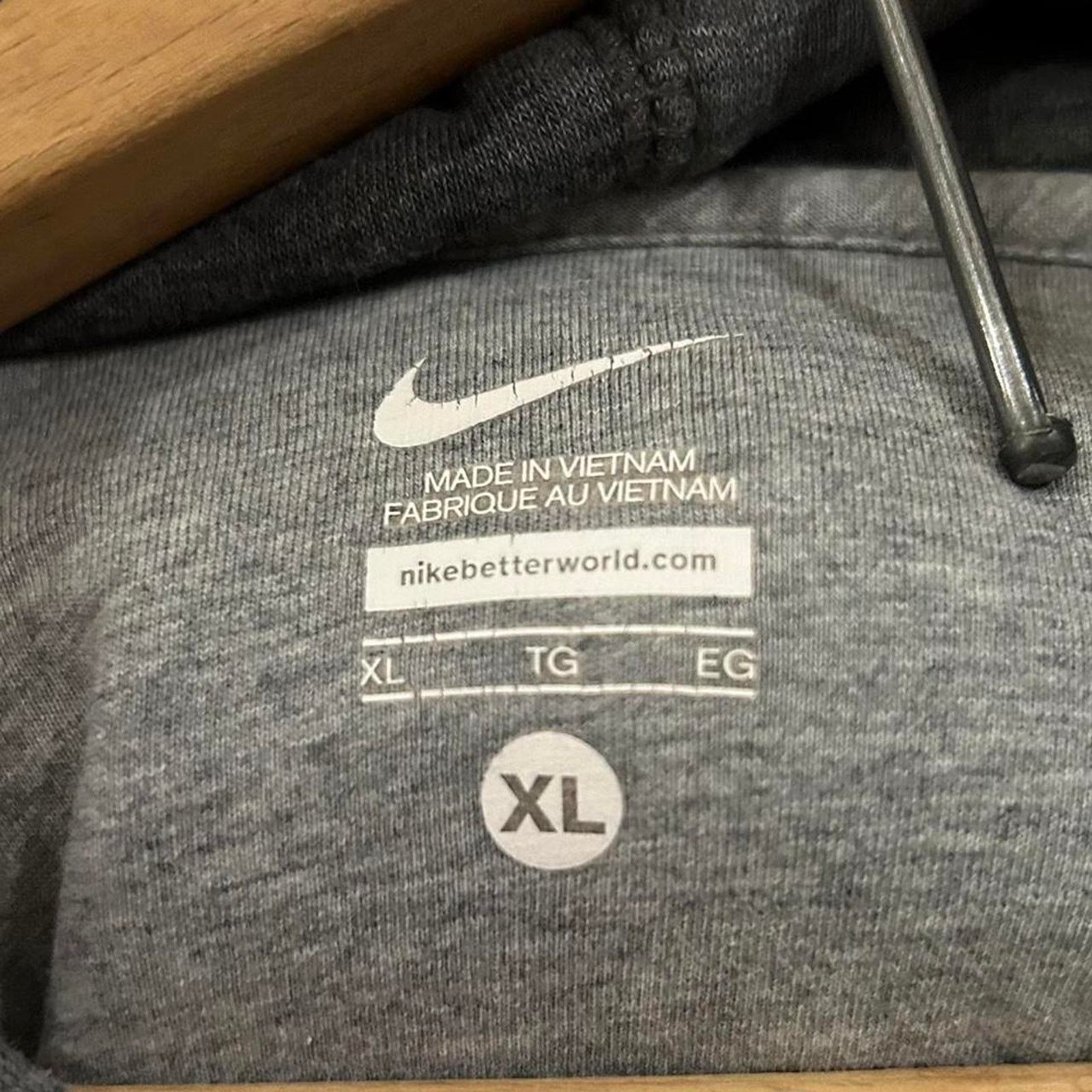 Nike Y2K Nike Hoodie Size US XL / EU 56 / 4 - 5 Thumbnail