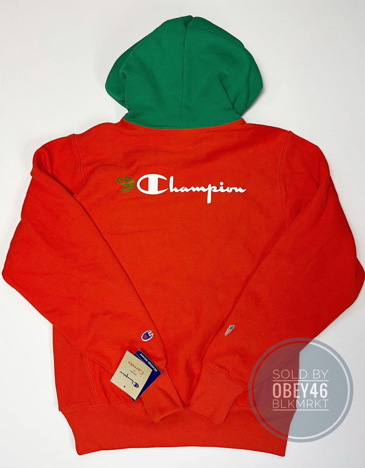 Carrots hoodie champion best sale