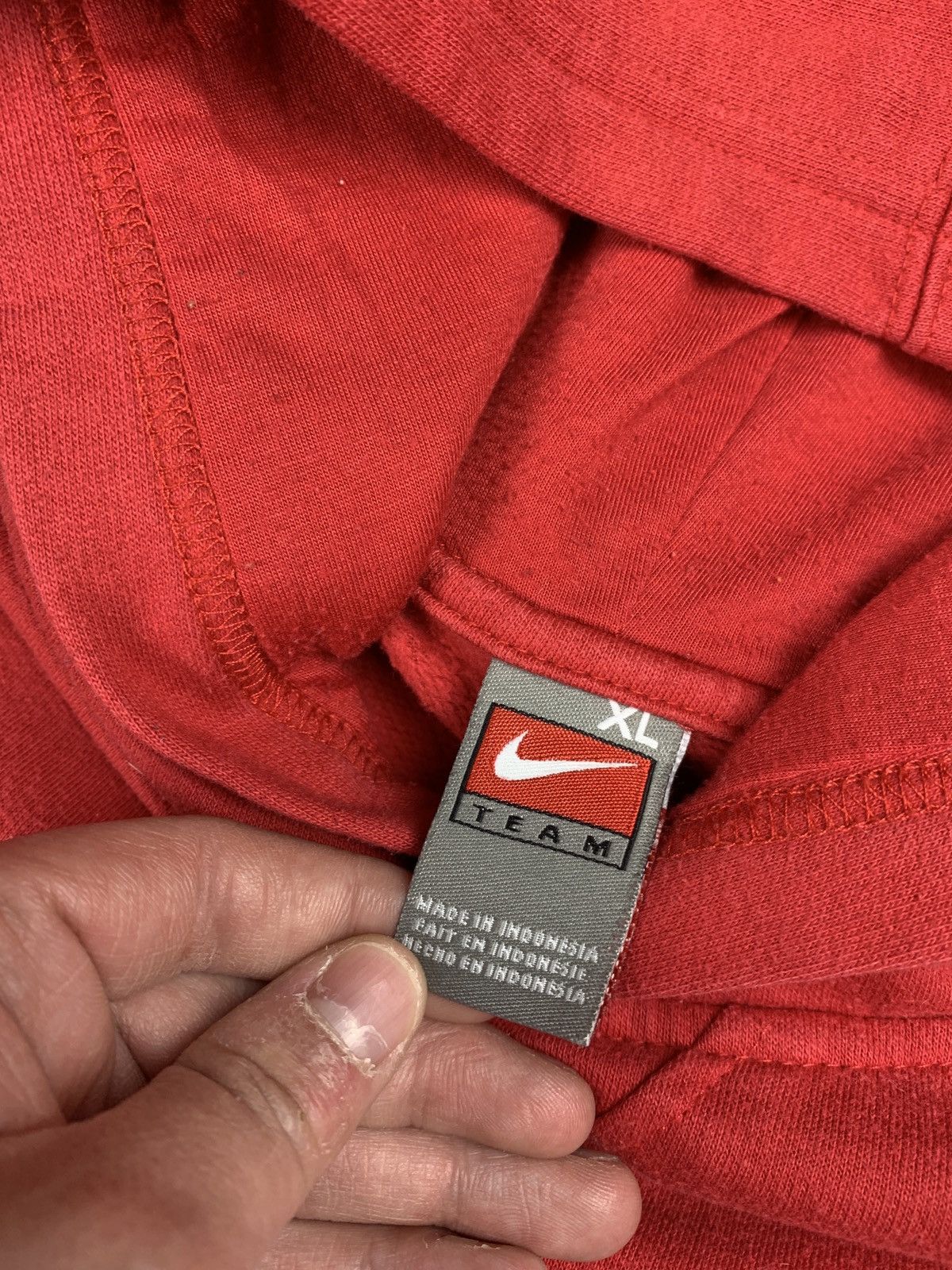 Nike Vintage Y2K Nike Rutgers Hoodie USA Embroidered Logo Size US XL / EU 56 / 4 - 6 Thumbnail