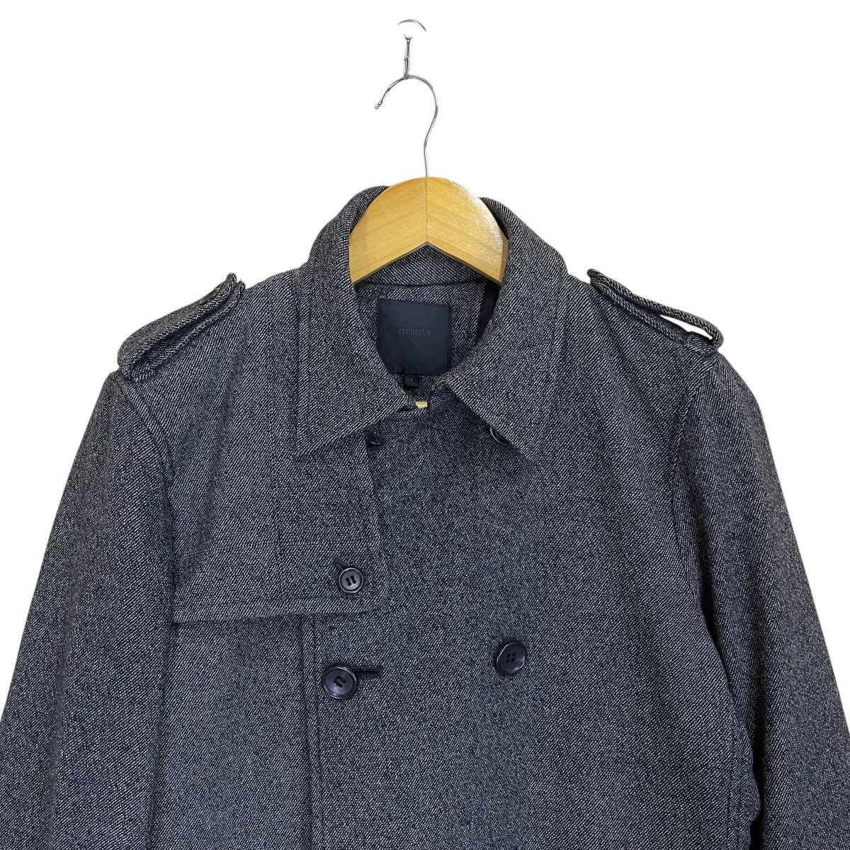 Japanese Brand × STUDIOUS AW11 Studious Made In Japan Double Breast Jacket Size US M / EU 48-50 / 2 - 4 Thumbnail