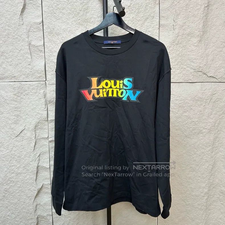 Louis Vuitton Louis Vuitton Colored monogram logo printed long sleeve Size US L / EU 52-54 / 3 - 1 Thumbnail
