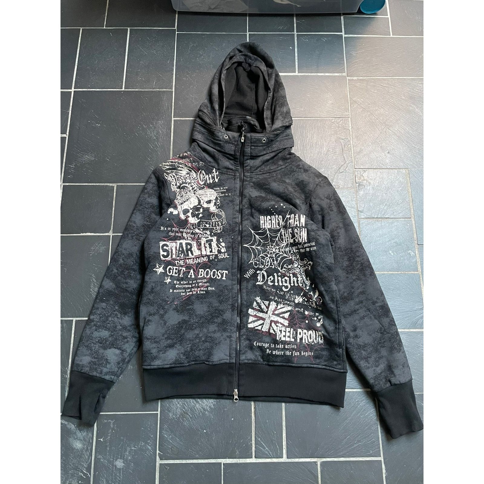 If Six Was Nine If Six Was Nine Japanese Brand Poem Zip Up Large Size US L / EU 52-54 / 3 - 1 Thumbnail