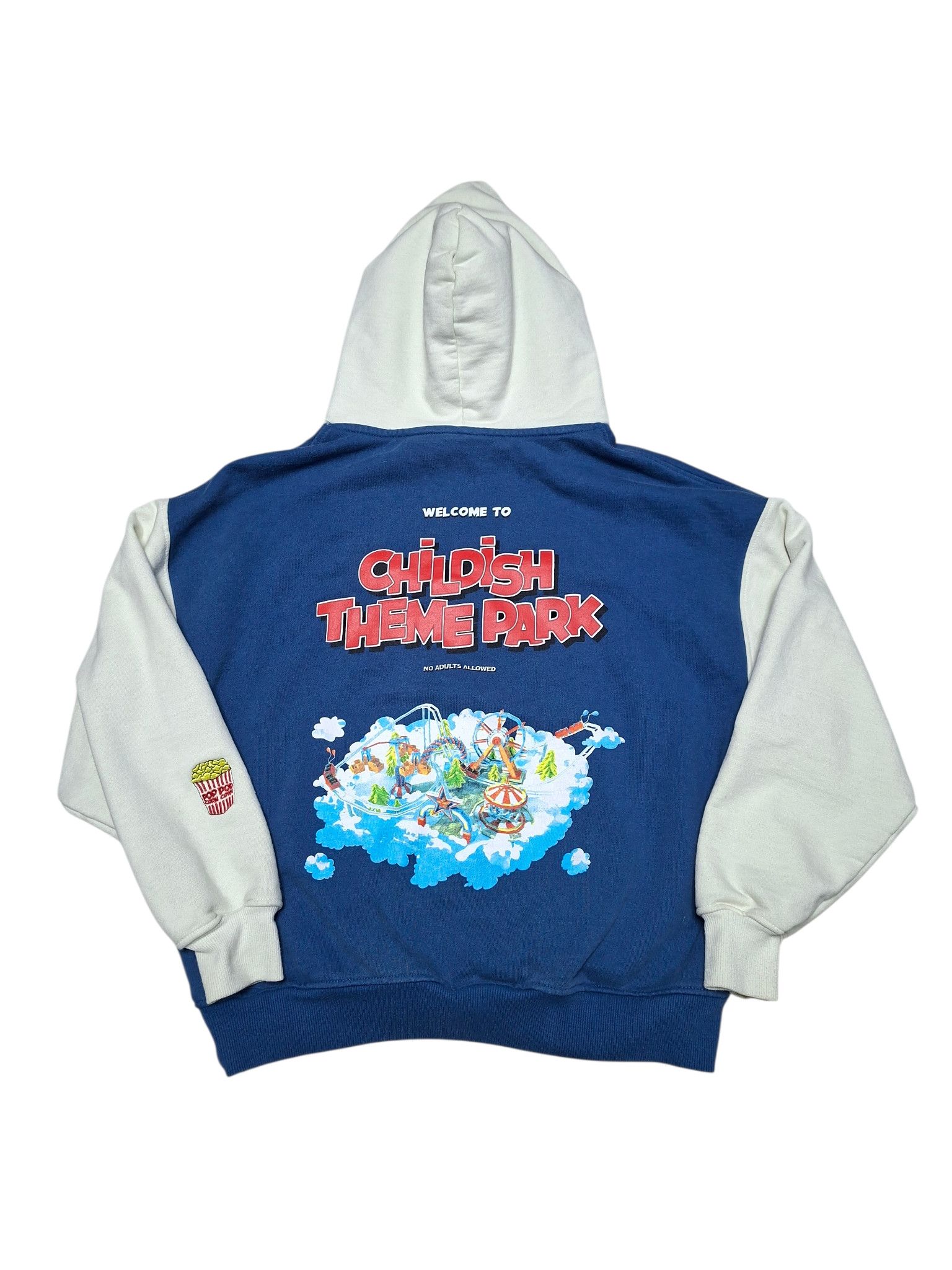 CHILDS CHILDISH VINTAGE SK8 STREETWEAR HOODIE Size US XS / EU 42 / 0 - 3 Thumbnail