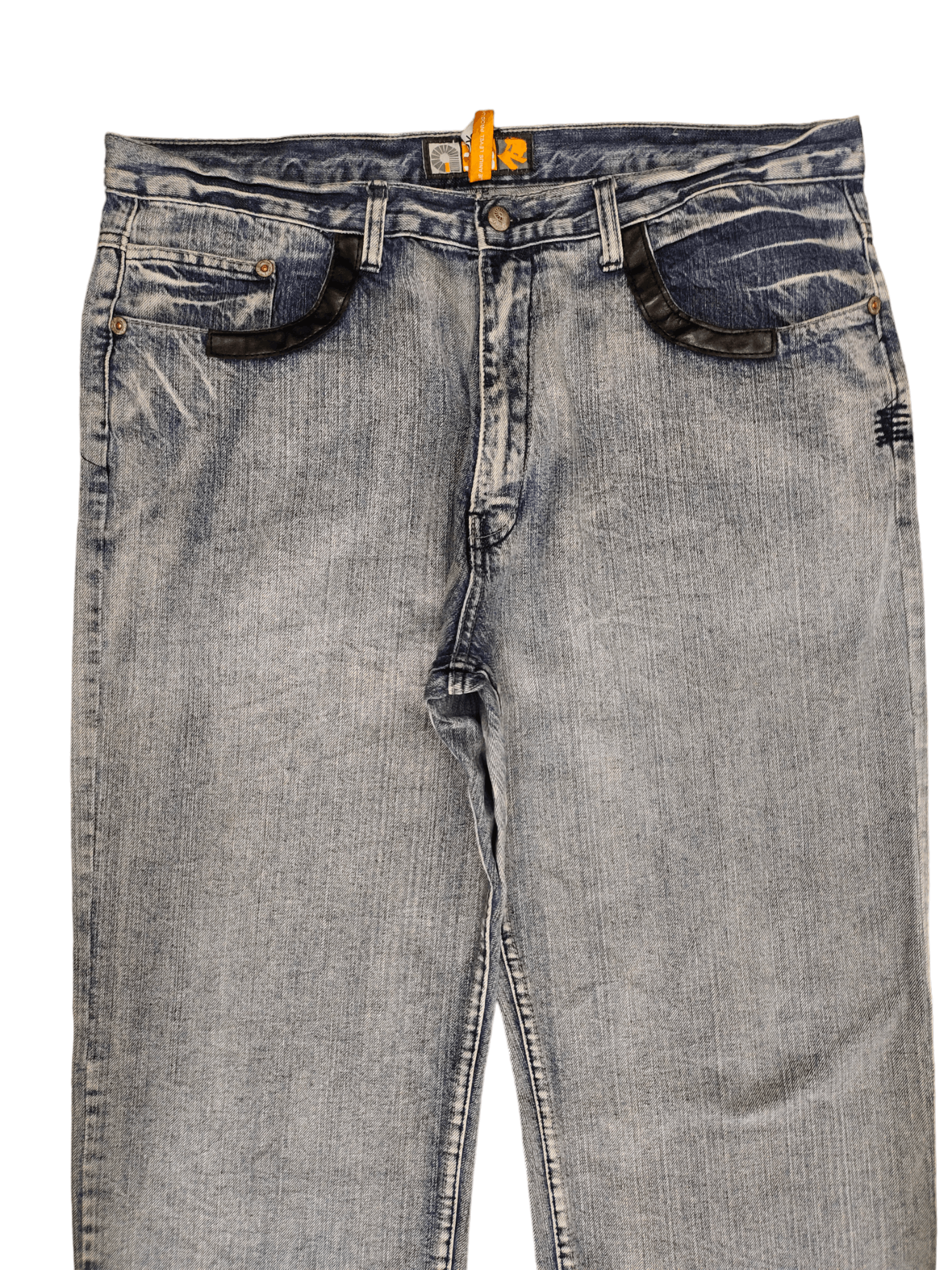 Akademiks Baggy Jeans Akademiks Pocket Logo Sand Wash Wide Leg Denim Size US 38 / EU 54 - 8 Thumbnail