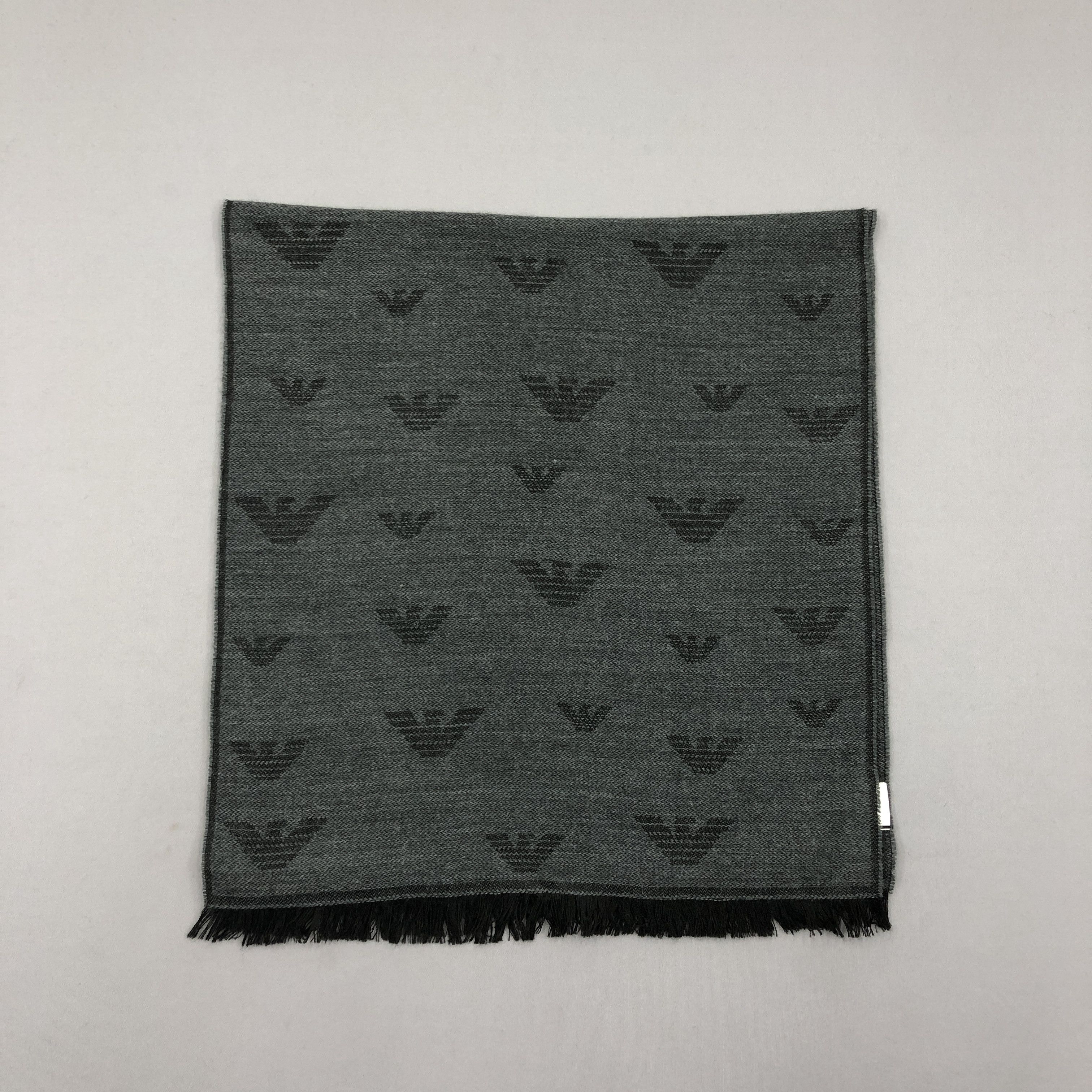 Emporio Armani Vintage Emporio Armani Scarf Muffler Wool Winter Scarves Size ONE SIZE - 2 Thumbnail