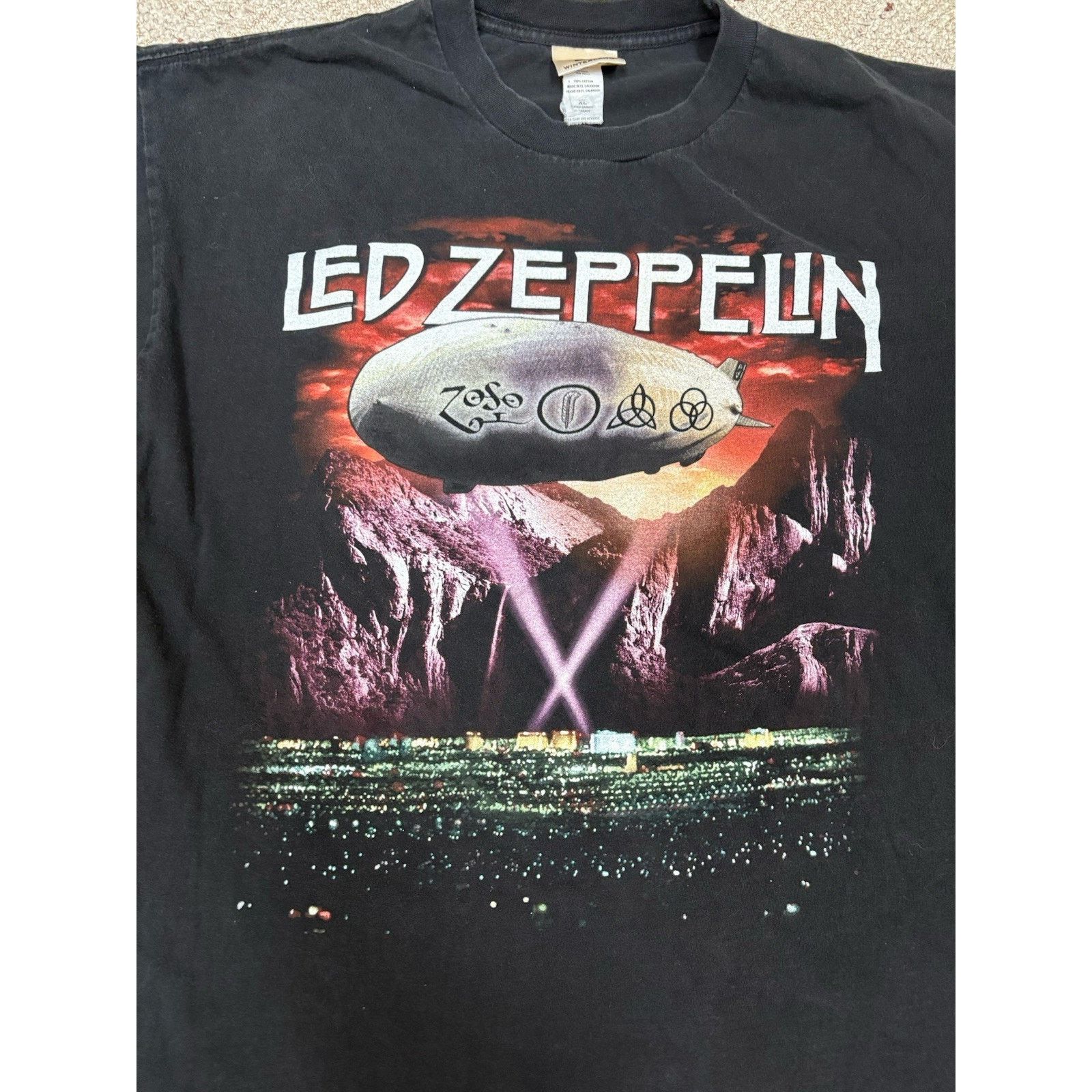 Other Vintage Led Zeppelin Zoso Tour Winterland Double Sided XL Size US XL / EU 56 / 4 - 2 Thumbnail