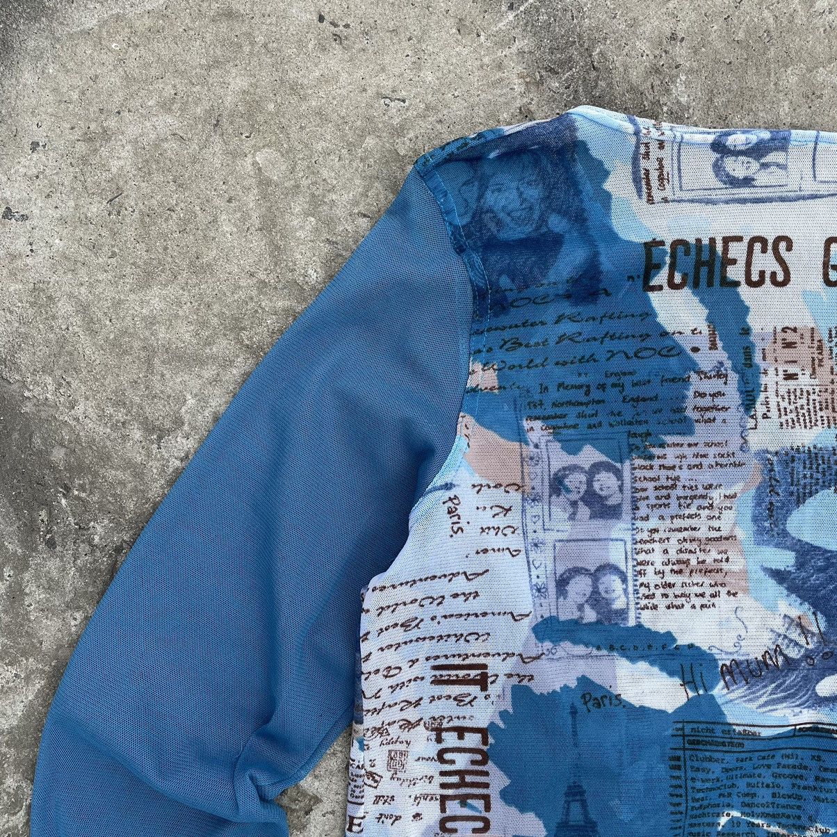 Japanese Brand × Vintage Vintage Japanese Style Long-sleeve T-shirts Avantgarde Y2K Size L / US 10 / IT 46 - 12 Thumbnail
