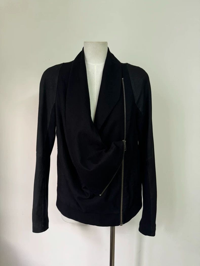 Helmut Lang HELMUT LANG Rule-breaking sheepskin jacket with front open Size S / US 4 / IT 40 - 5 Thumbnail
