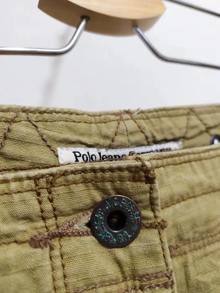 Polo Ralph Lauren Polo Ralph Lauren Polo Jeans Cargo Drawstring Hem Pants Size US 29 - 4 Thumbnail