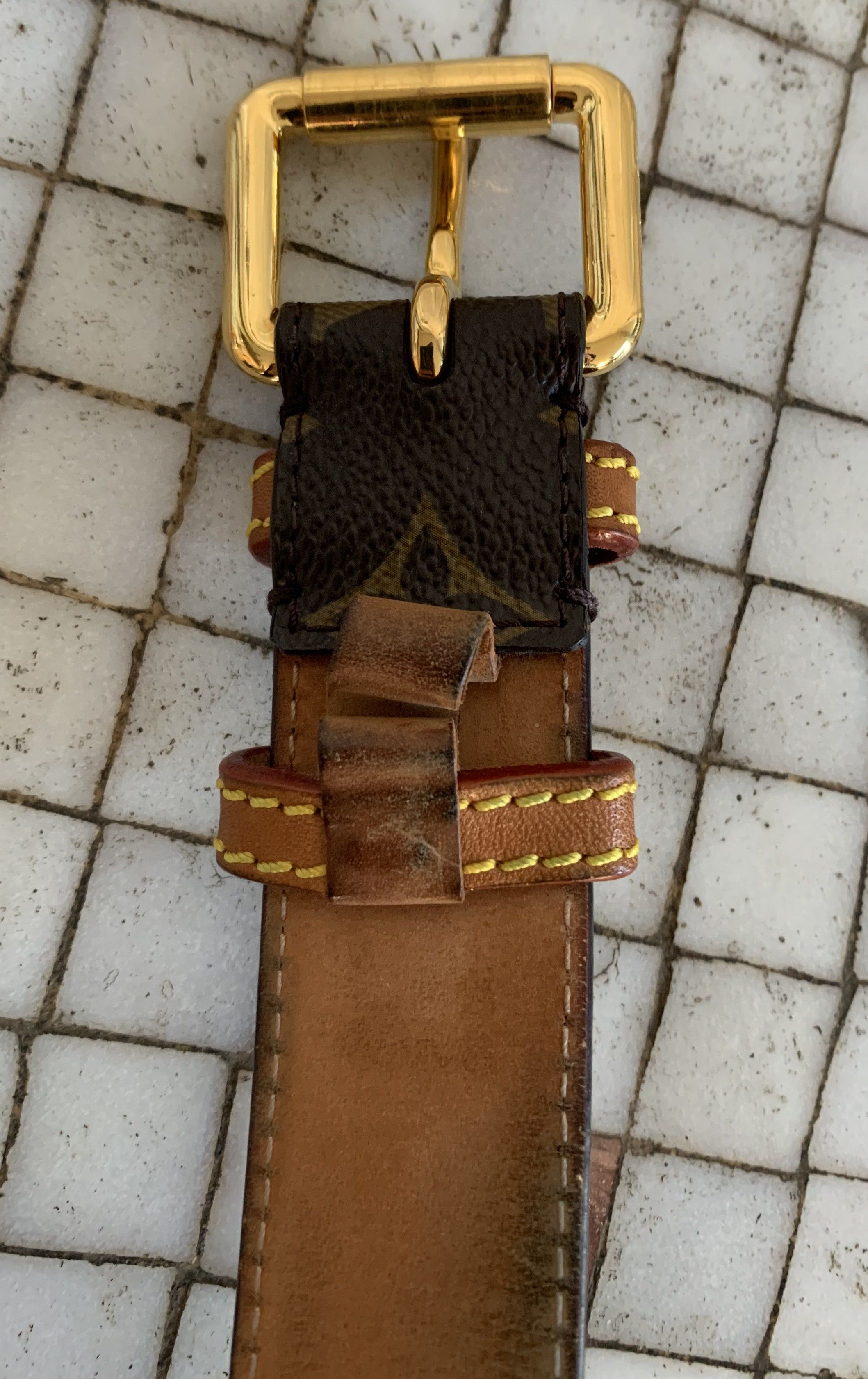 Louis Vuitton S/S 2007 Louis Vuitton Dentelle Monogram Belt + Accessories Size 28 - 8 Thumbnail