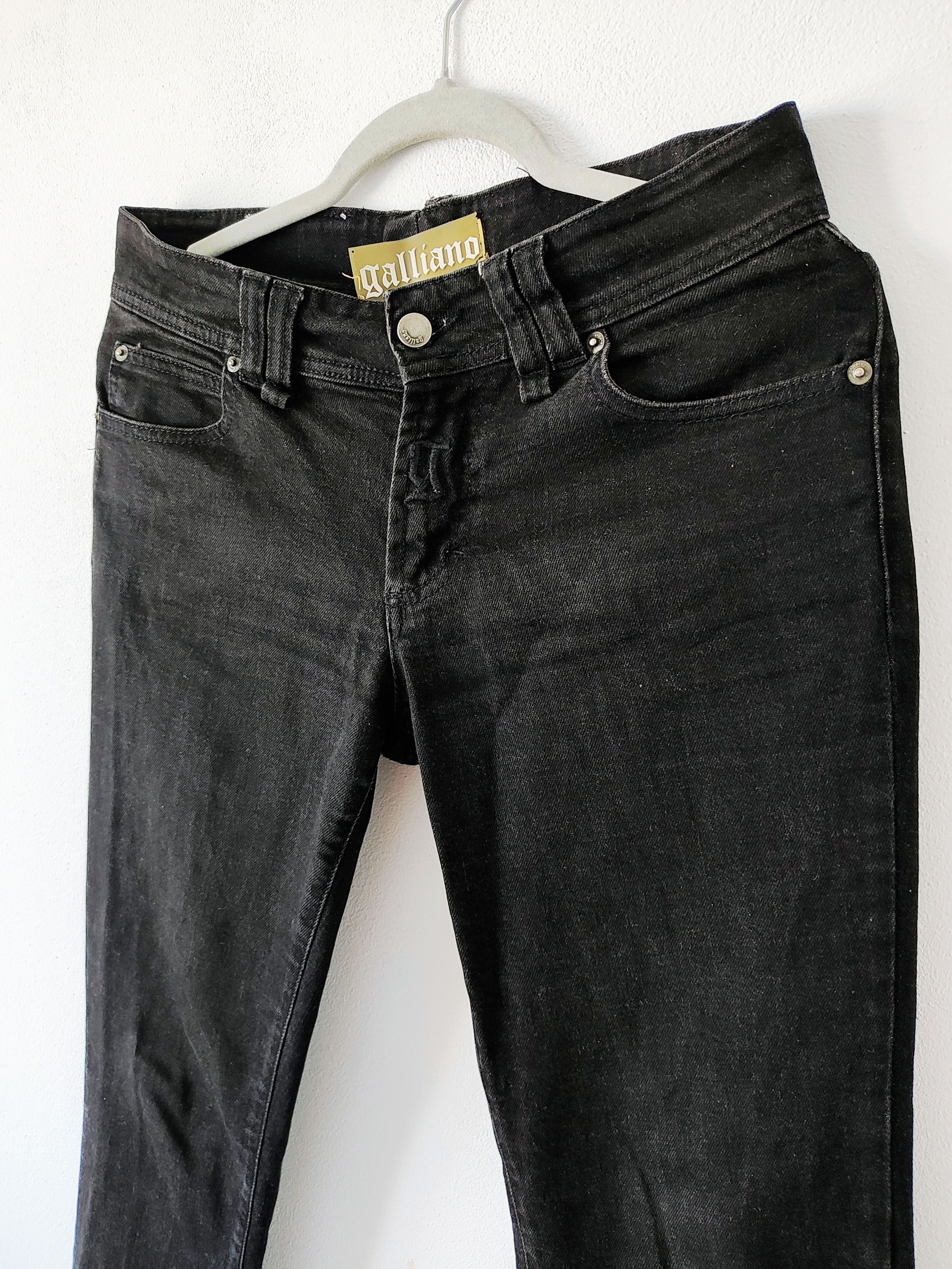 John Galliano G LOGO JEANS Size US 31 - 2 Thumbnail