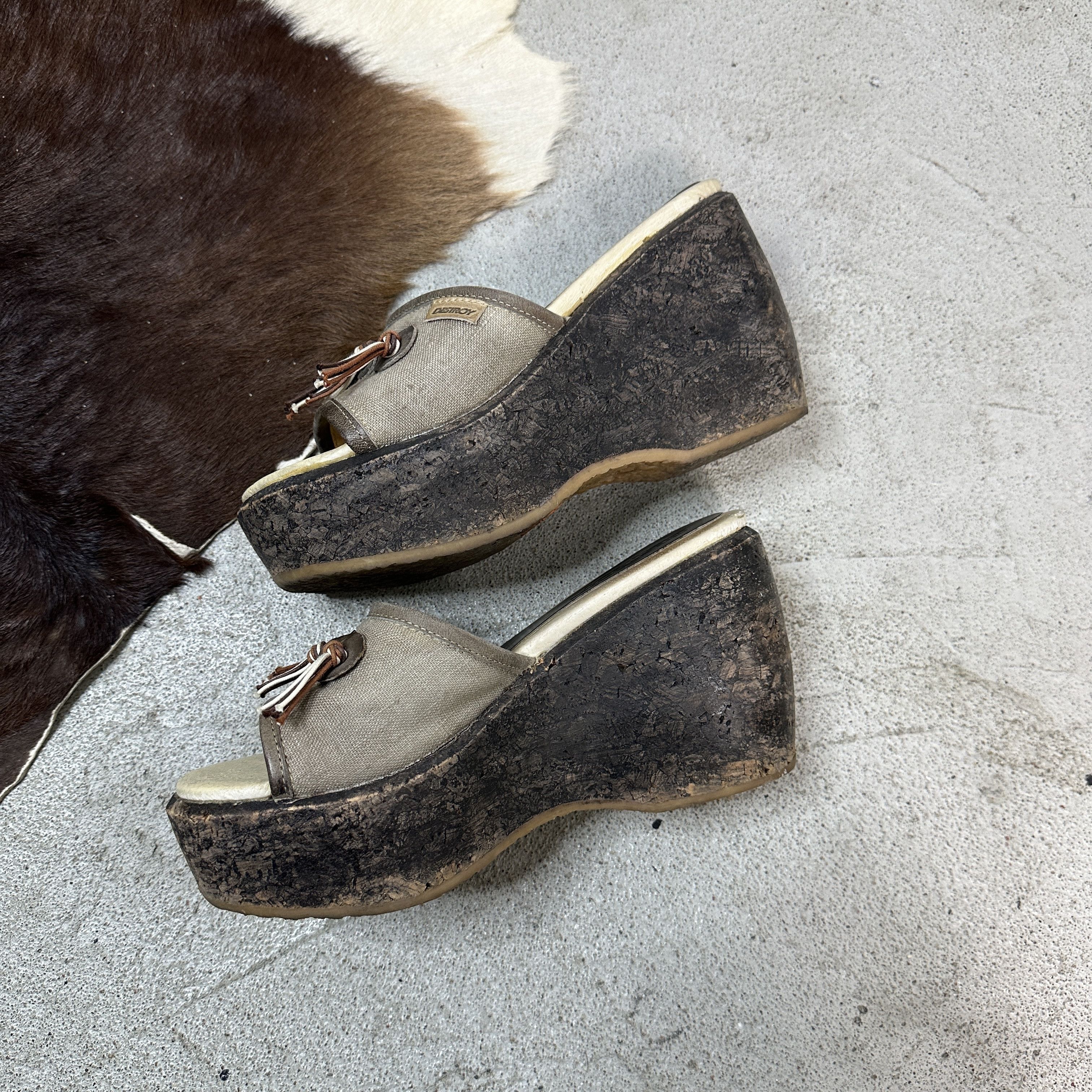 Vintage Vintage 90s El Dantes Platform Size US 7 / IT 37 - 7 Thumbnail