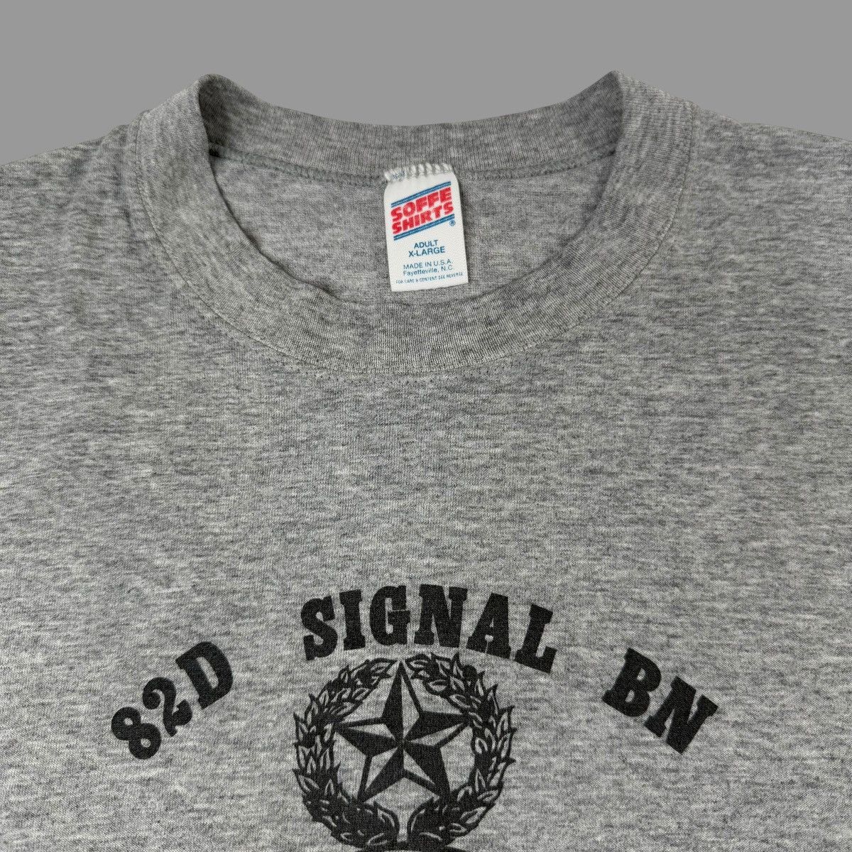 Vintage Vintage 1990s military tshirt Size US XL / EU 56 / 4 - 3 Thumbnail