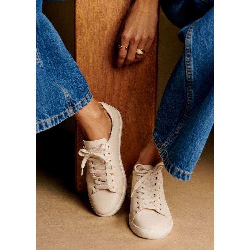 Sezane Sezane Jack Trainers Leather Sneakers size 9 $170 Sold Out Size US 9 / IT 39 - 2 Thumbnail
