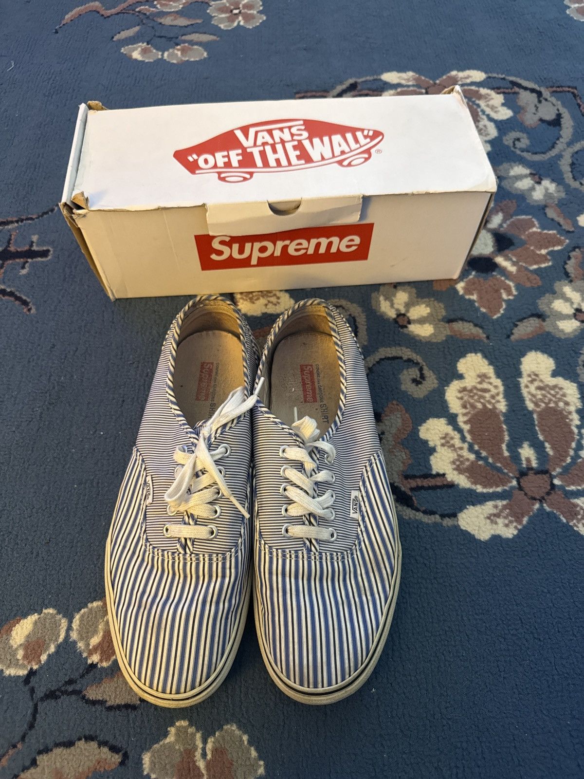 Supreme Comme des Garcon Supreme Vans Size US 11.5 / EU 44-45 - 2 Thumbnail