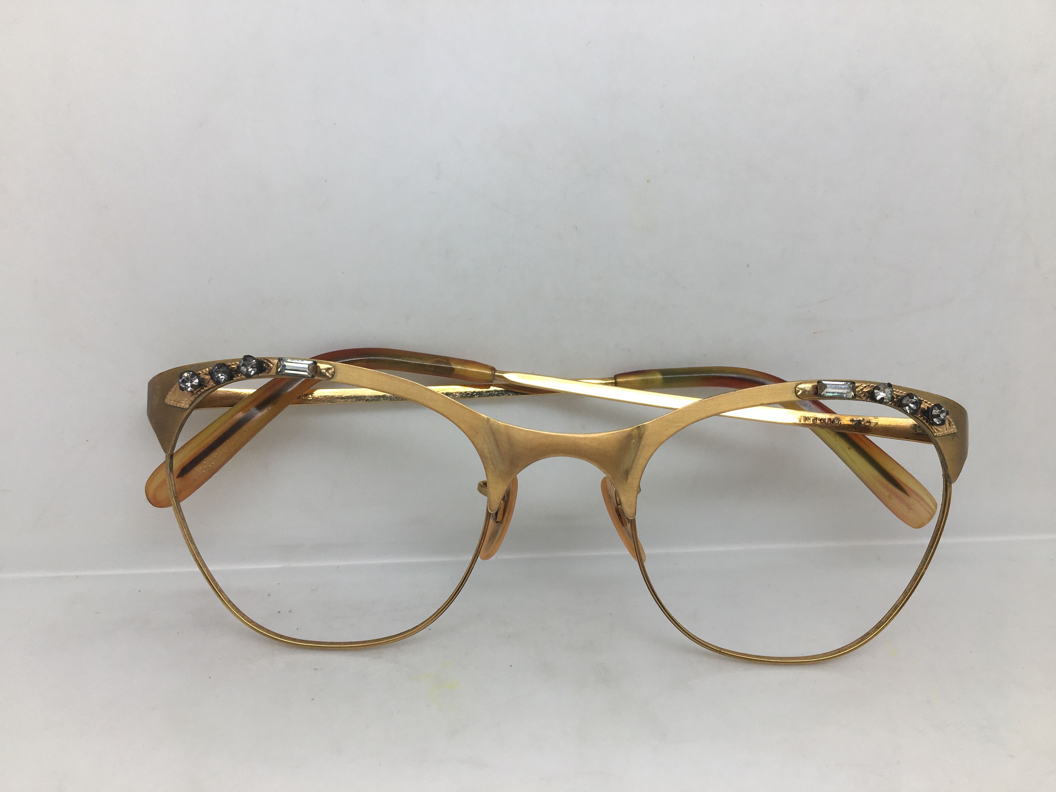 Vintage Vintage Diva Cateye Gold-filled Eyeglasses Frame Size ONE SIZE - 9 Thumbnail