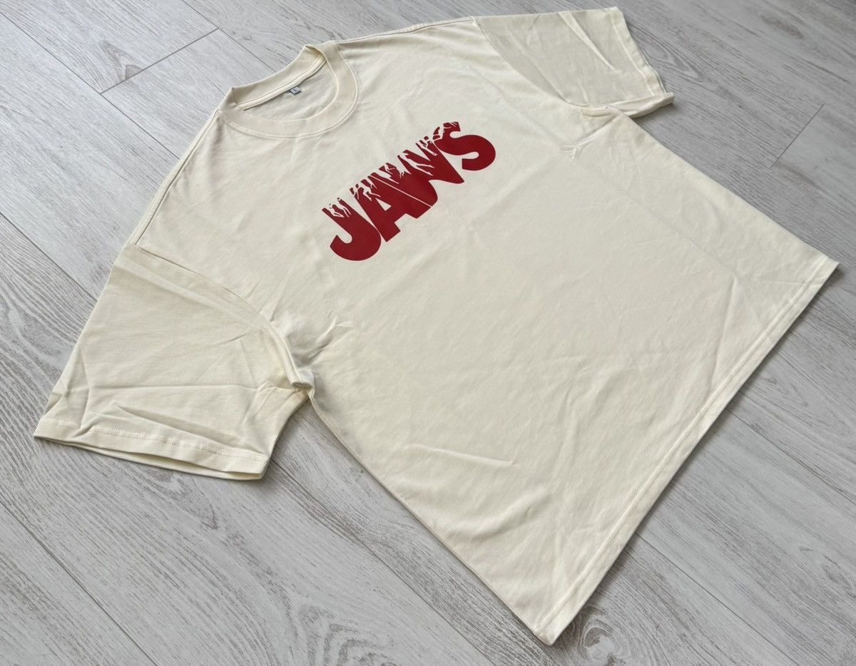 Other Jaws T-Shirt Vintage Retro Boxy Custom Creme L Size US L / EU 52-54 / 3 - 3 Thumbnail