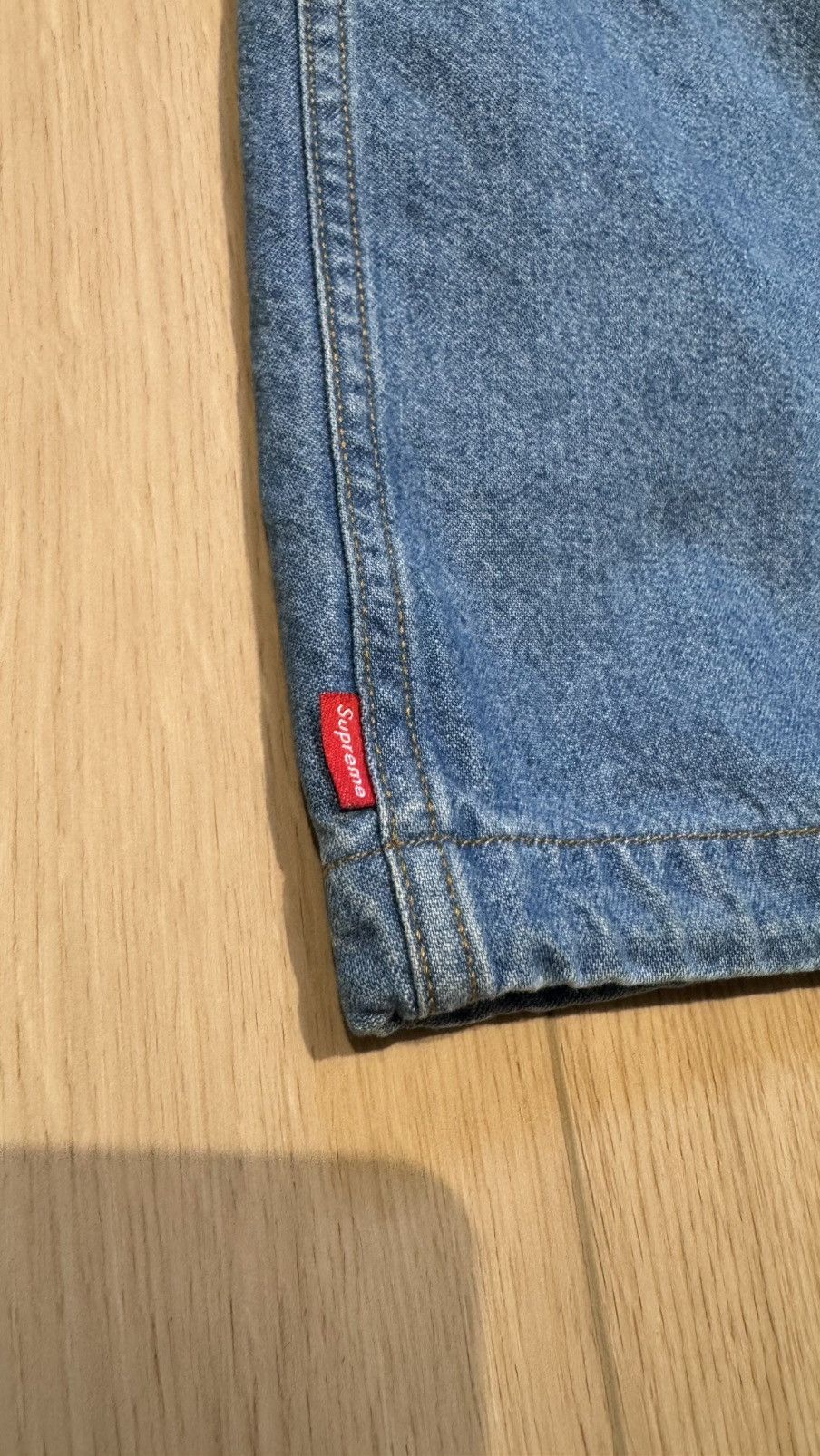 Supreme Supreme Denim Parka Jacket Coat ss14 classic logo rare Size US XL / EU 56 / 4 - 5 Thumbnail