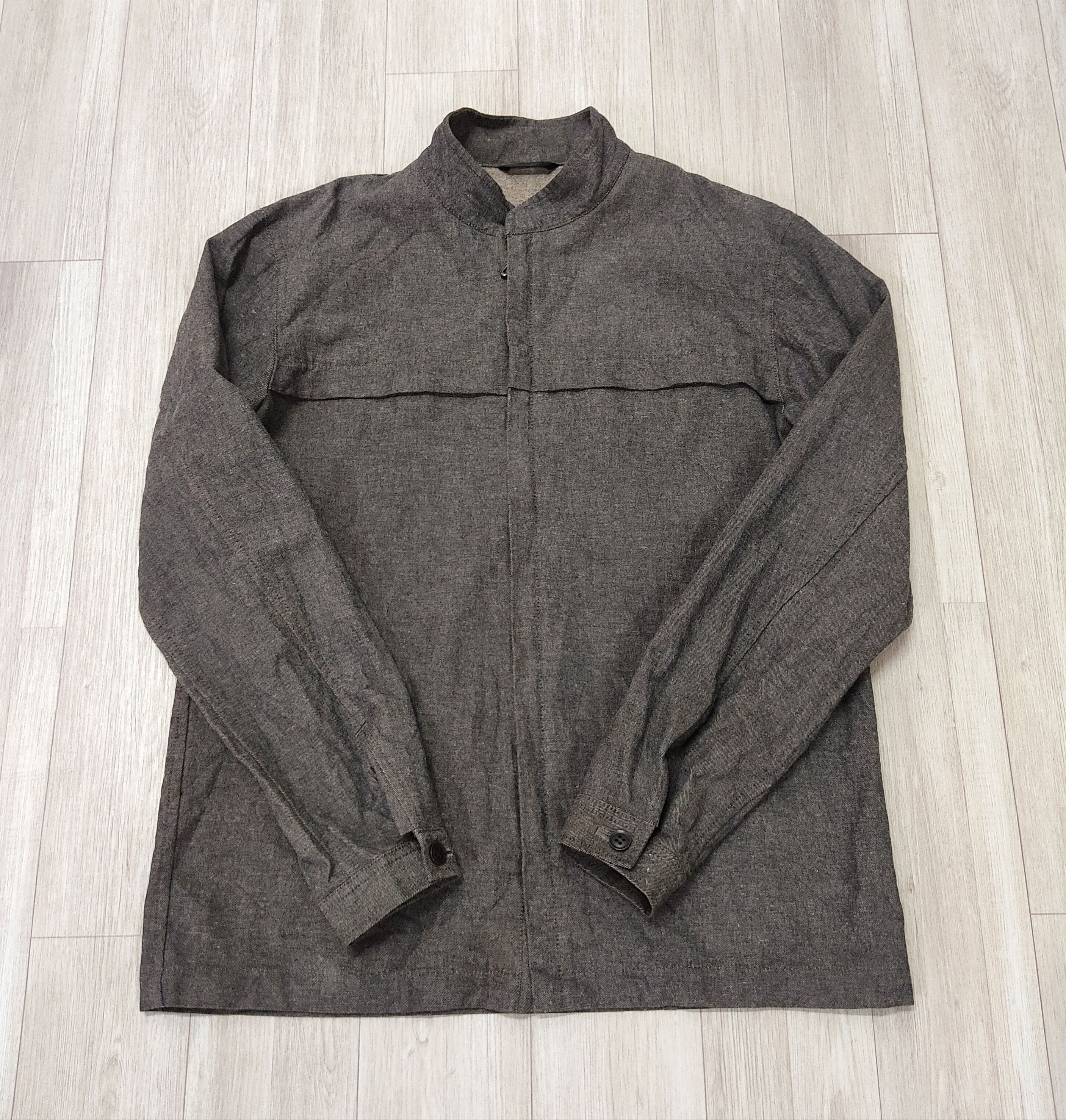 TÊTE HOMME Casual Cotton Zipper Jacket