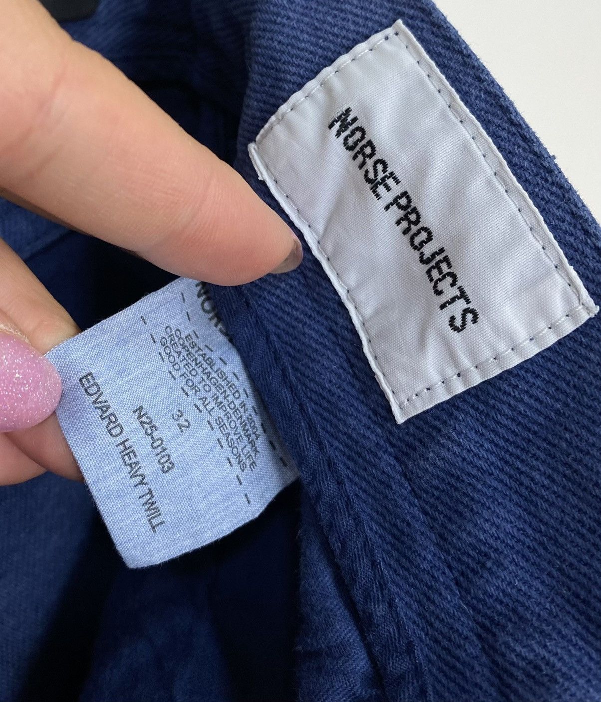 Norse Projects Norse Projects Edvard Heavy Twill Denim Pants Jeans Trousers Size US 32 / EU 48 - 11 Thumbnail
