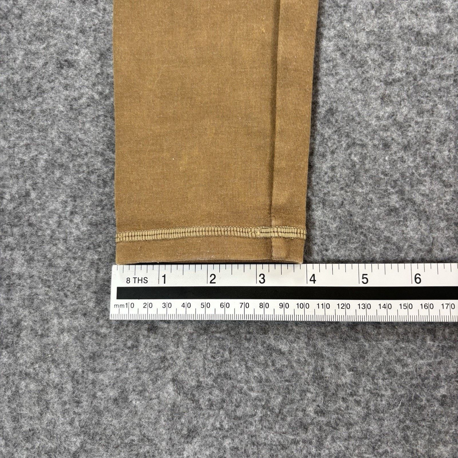 SKIMS SKIMS Thermal Leggings Pants Brown Fleece Leggings Women’s S Size 27" / US 4 / IT 40 - 7 Thumbnail