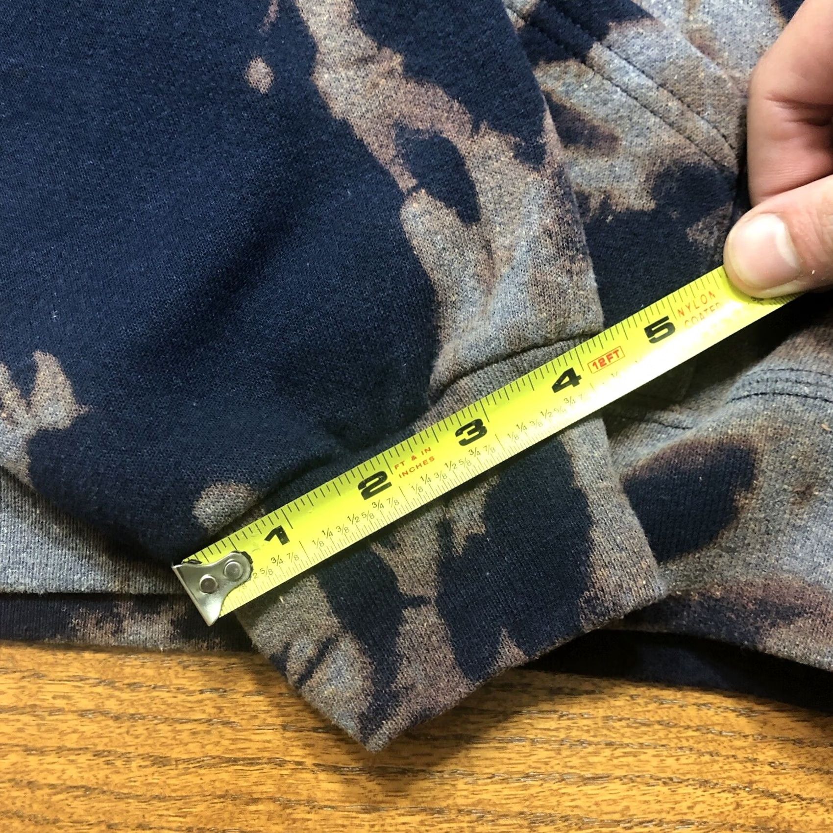 Soffe VINTAGE Soffe United States Navy Hoodie Adult L Blue USA Tie Dye 90s Mens Size US L / EU 52-54 / 3 - 6 Thumbnail