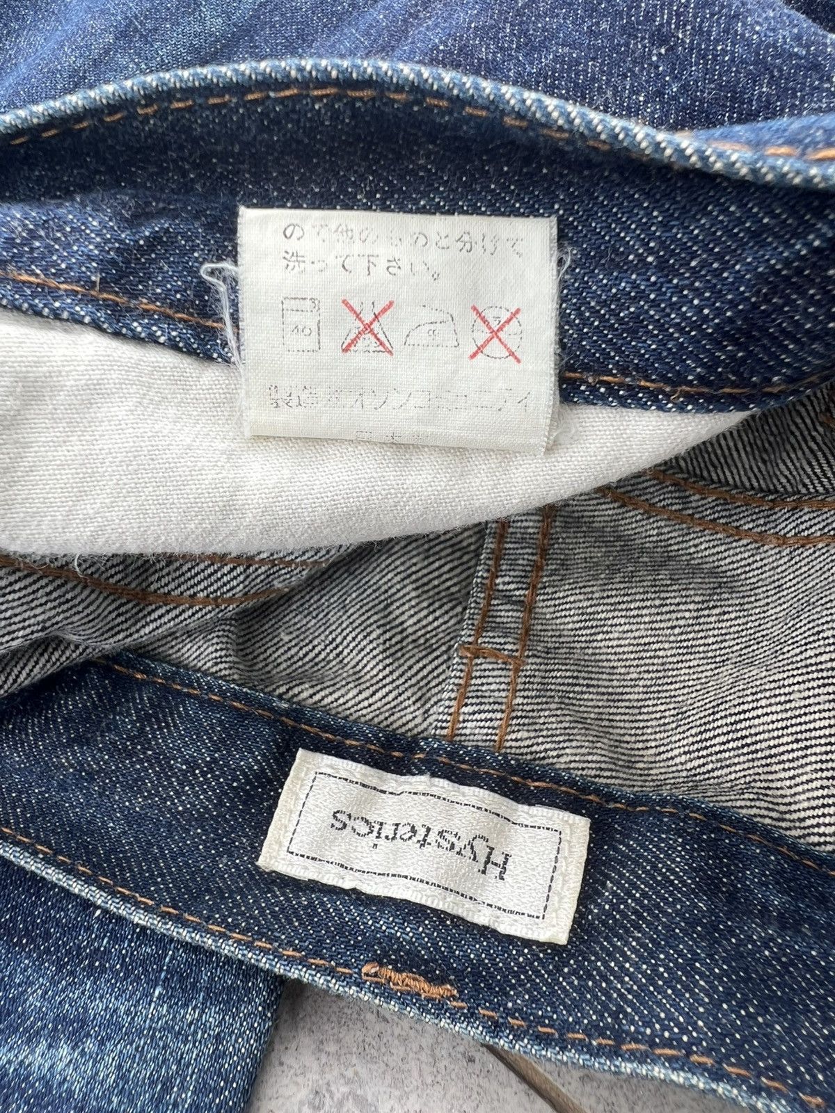 Hysteric Glamour × Indigo Hysteric Glamour bottom flared denim Size 30" / US 8 / IT 44 - 15 Thumbnail