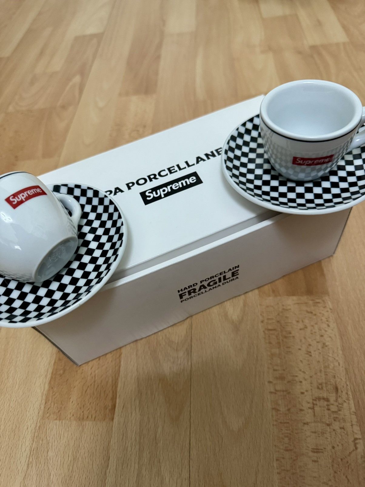 Supreme Supreme IPA Porcellane Aosta Espresso Set (Set of 2) Size ONE SIZE - 2 Thumbnail