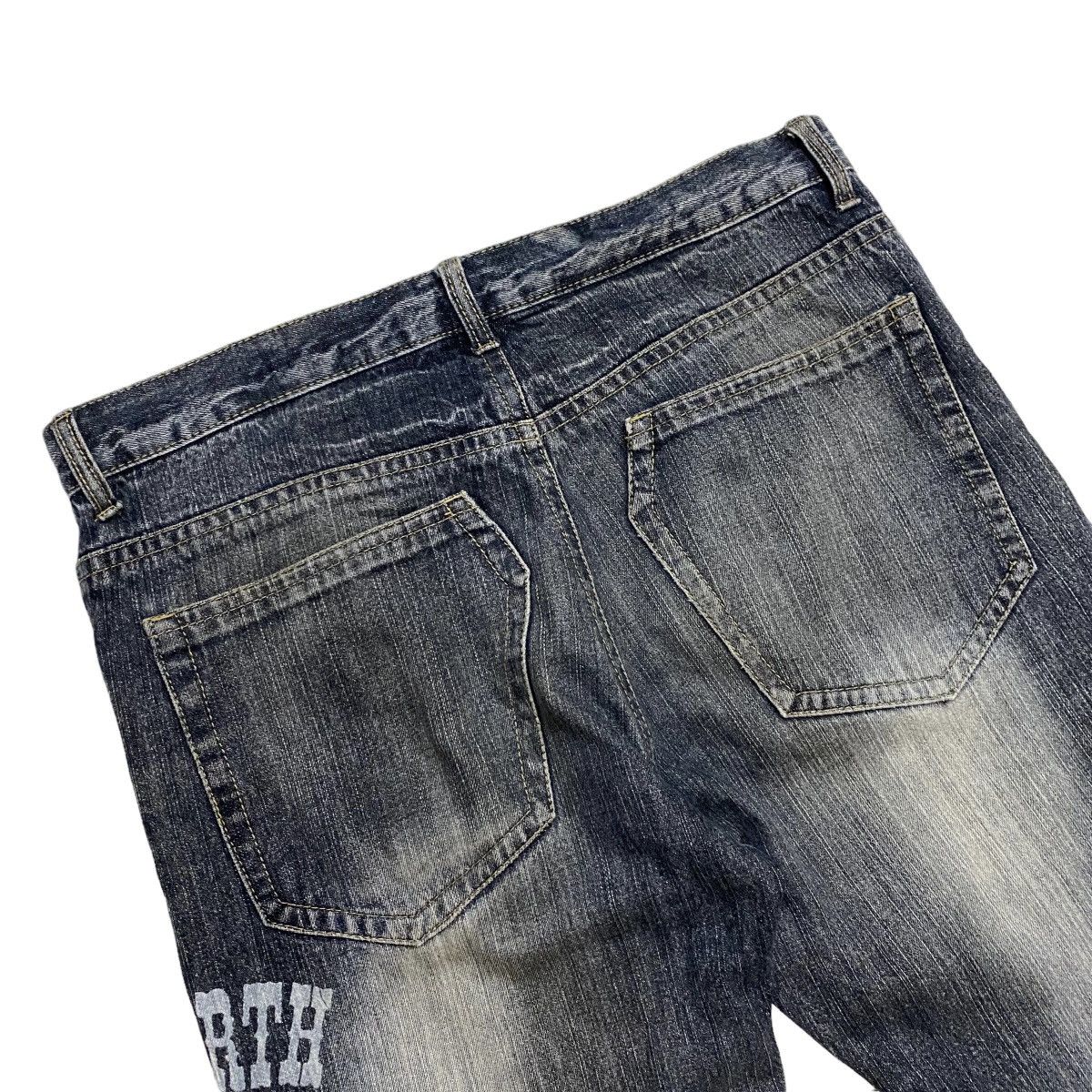 Japanese Brand × Vintage VINTAGE BONDAGE PUNK DISTRESSED DENIM PANT Size US 36 / EU 52 - 8 Thumbnail